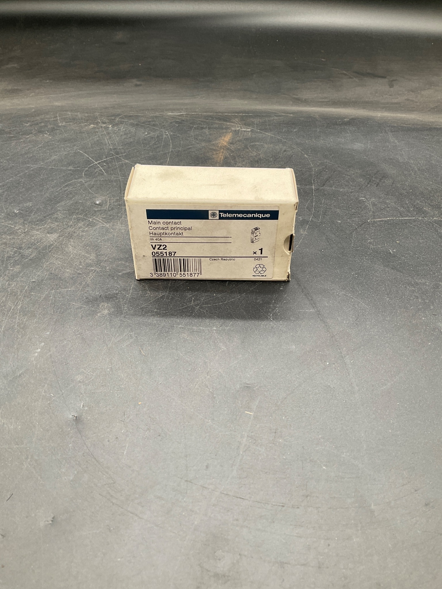 TELEMECANIQUE 055187 Main Contact Block VZ2 40A NEW 0