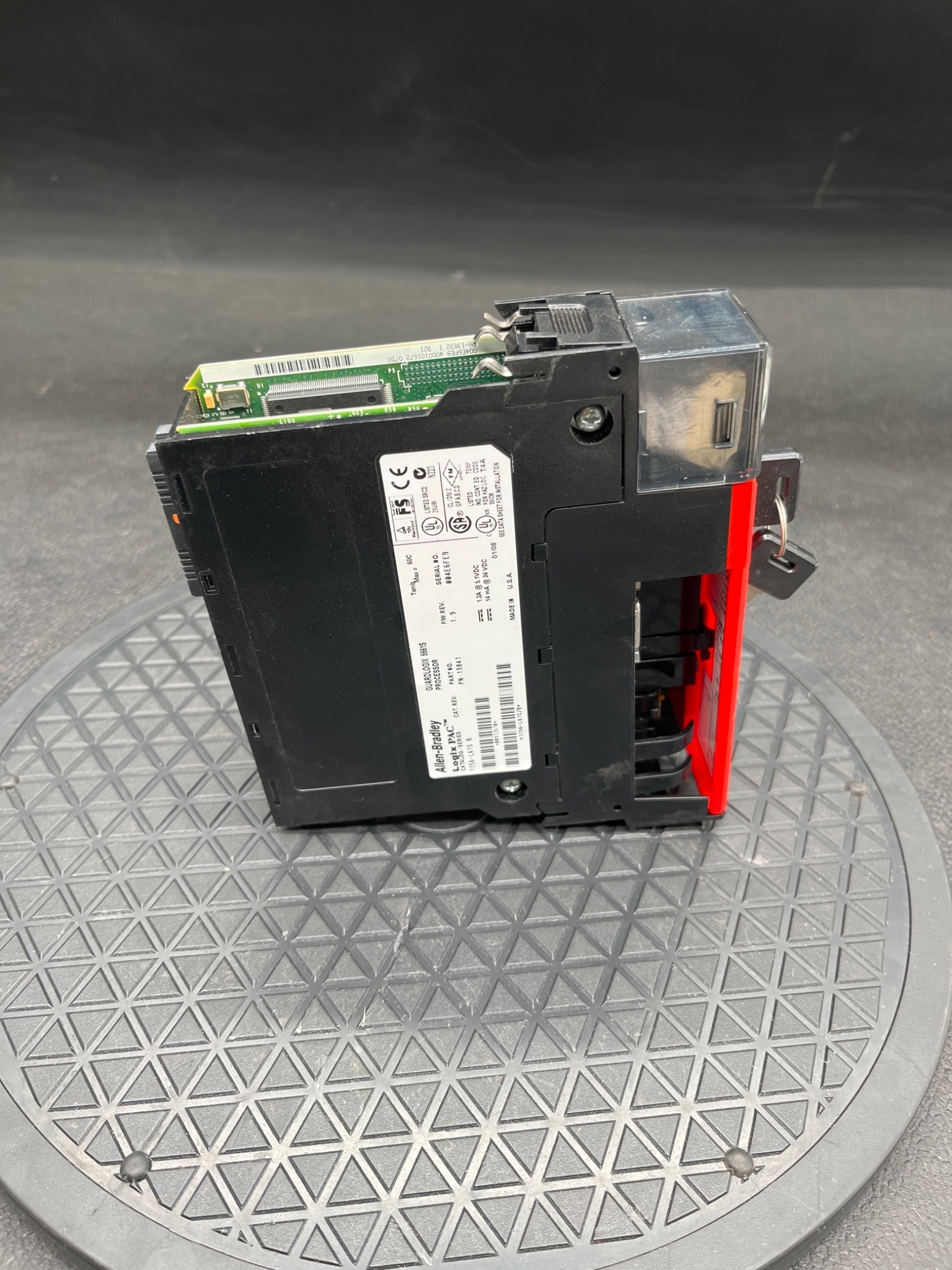 ALLEN-BRADLEY 1756-L61S/B GuardLogix 5561S Safety Processor USED 1