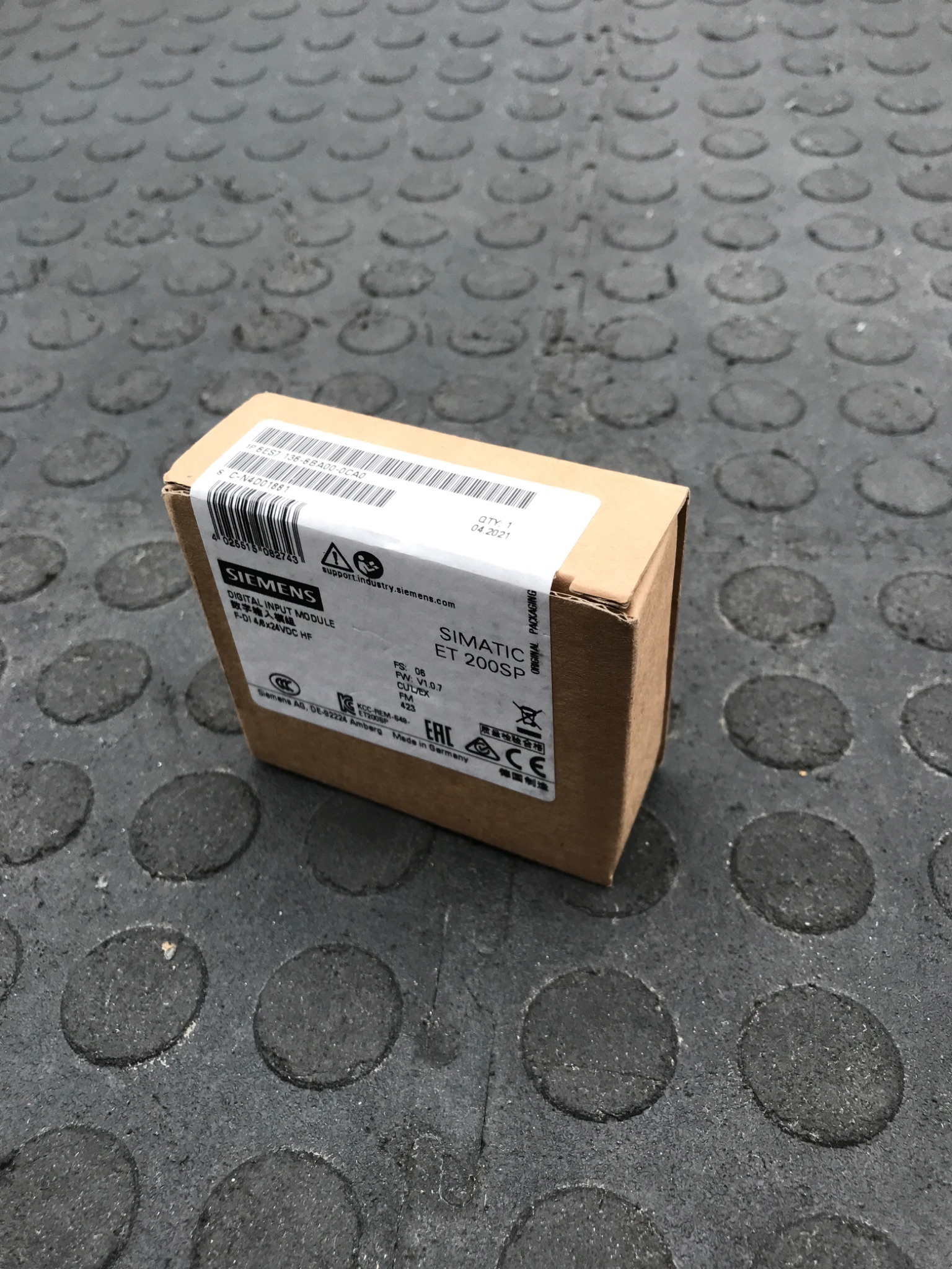SIEMENS 6ES7131-6BF01-0BA0 SIMATIC ET 200SP Digital Input Module NEW 1