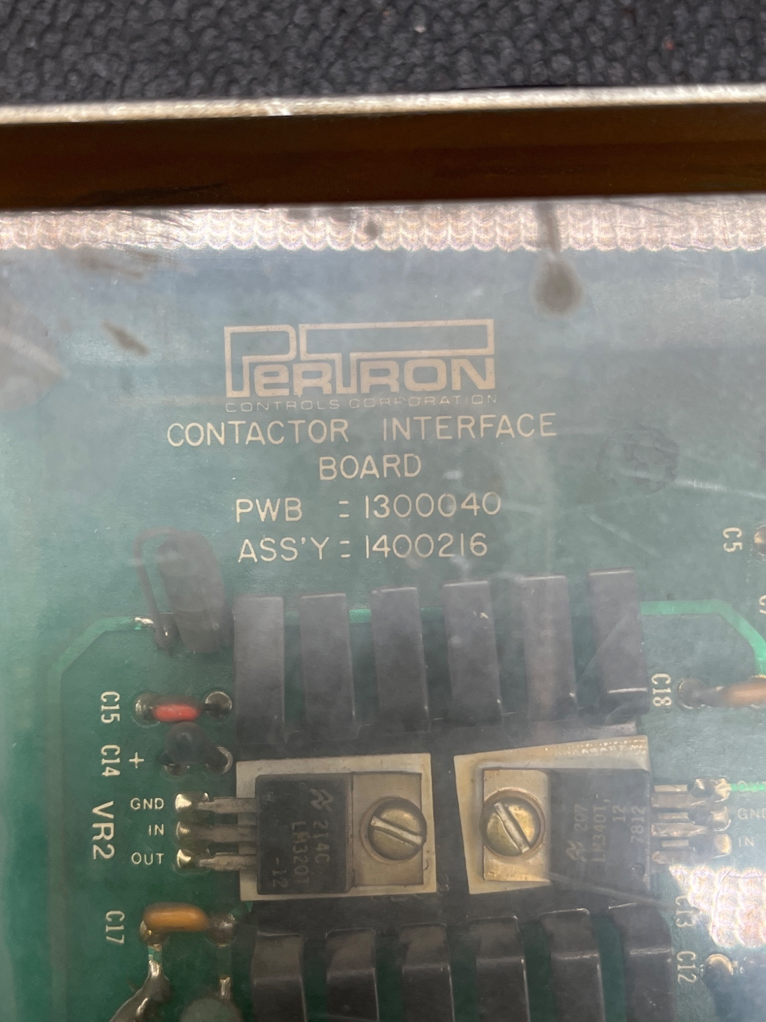 PERTRON 1400216 Contactor Interface Board USED 4