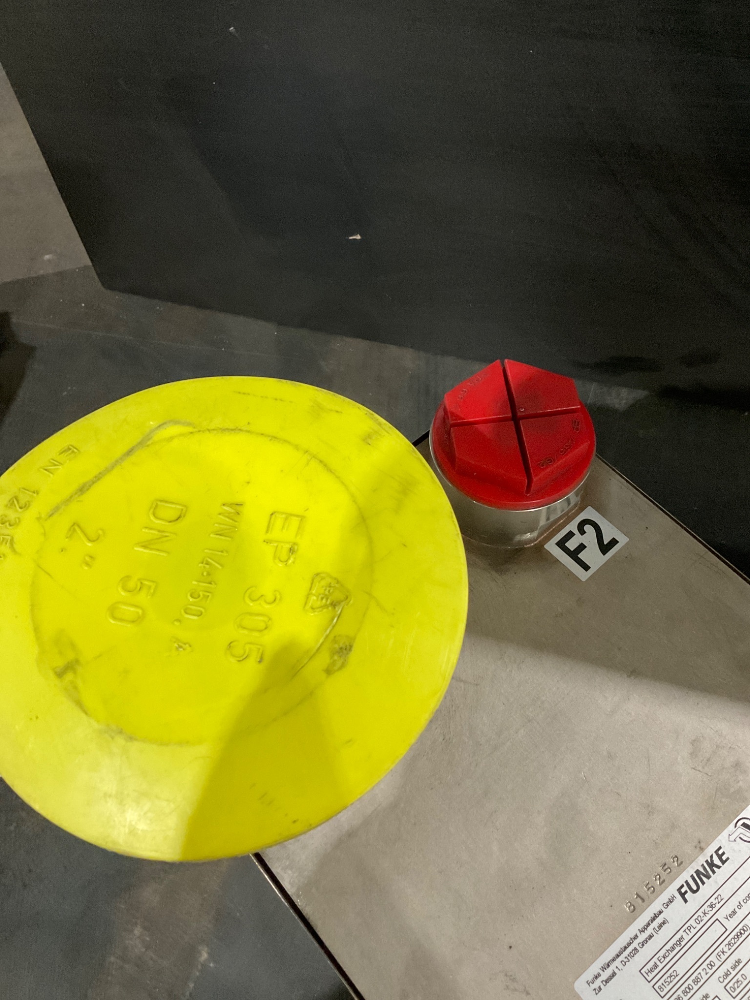 FUNKE TPL02-K-36-22 Plate Heat Exchanger 28 Bar USED 2