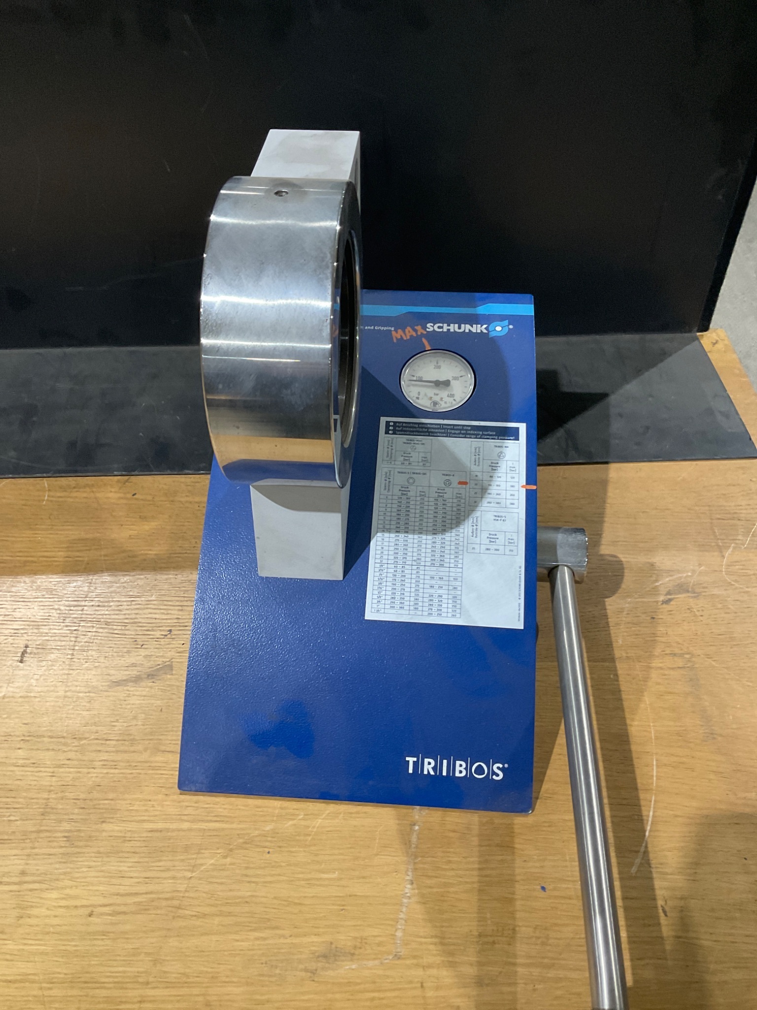 SCHUNK TRIBOS SVP-2 Clamping/Tool Holding Device - USED 0