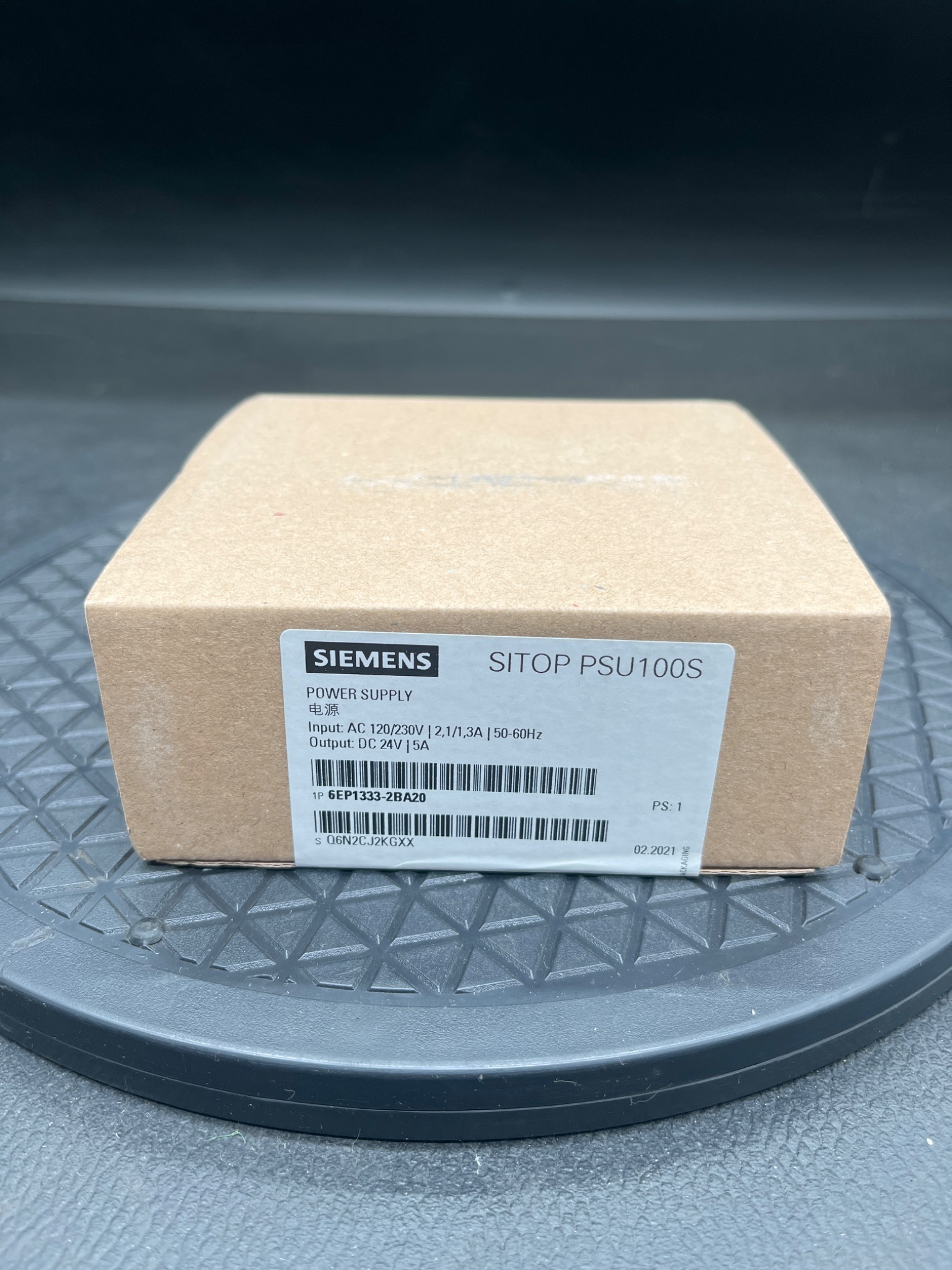 SIEMENS 6EP1333-2BA20 SITOP PSU100S Power Supply 24V 5A NEW 0