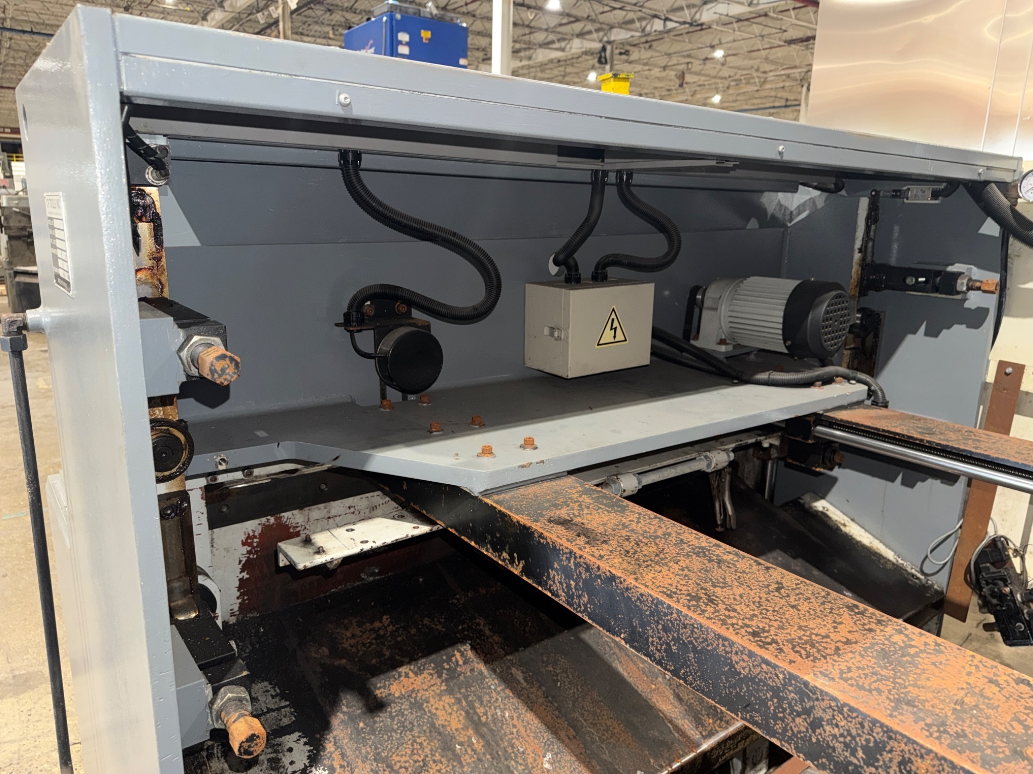 CP TOOLS BIRMINGHAM H-0435 Hydraulic Sheet Metal Shear 7.5HP USED 6