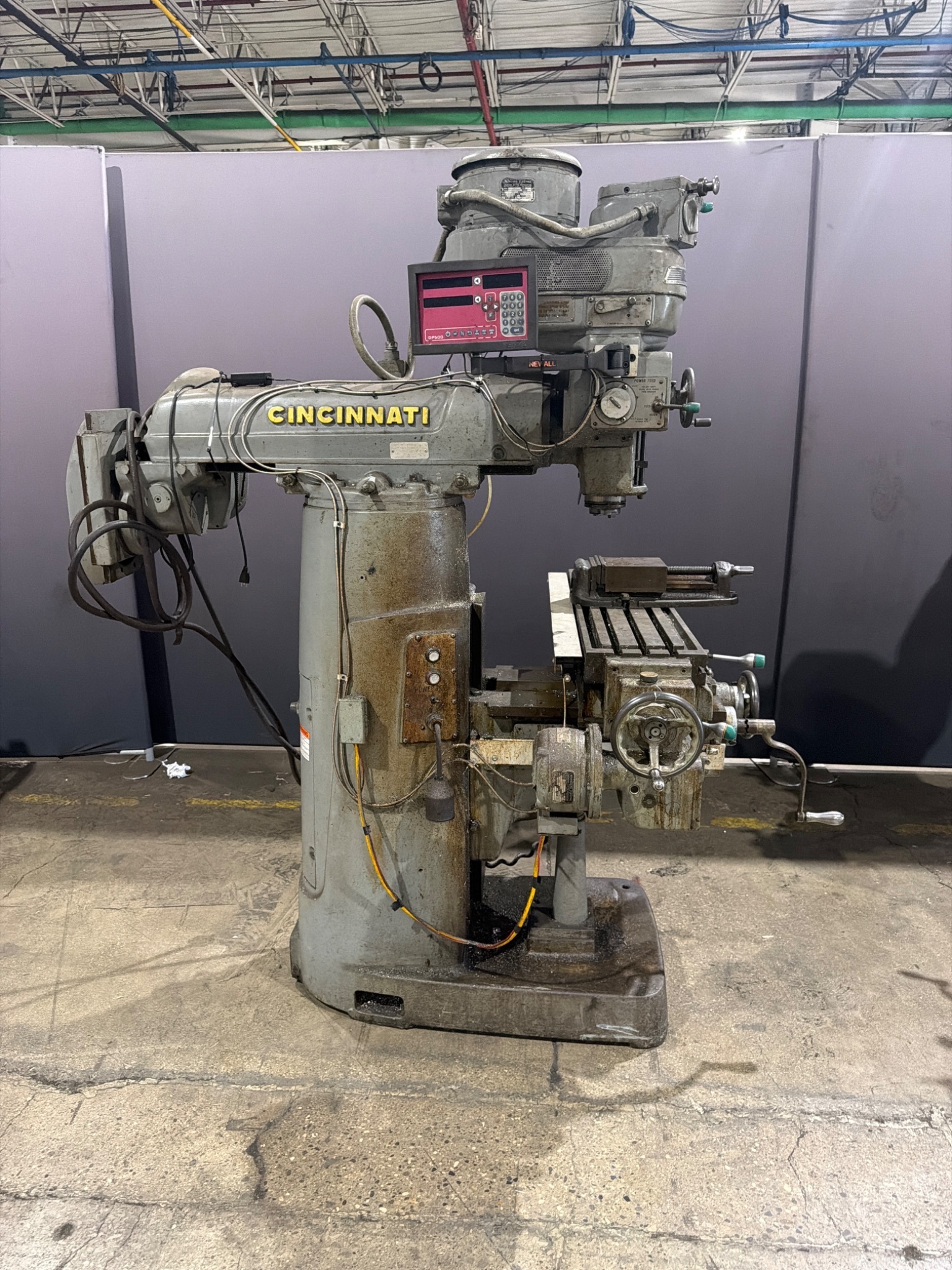 CINCINNATI 2437 Toolmaster Vertical Milling Machine 2HP 220/440V 3PH USED 0