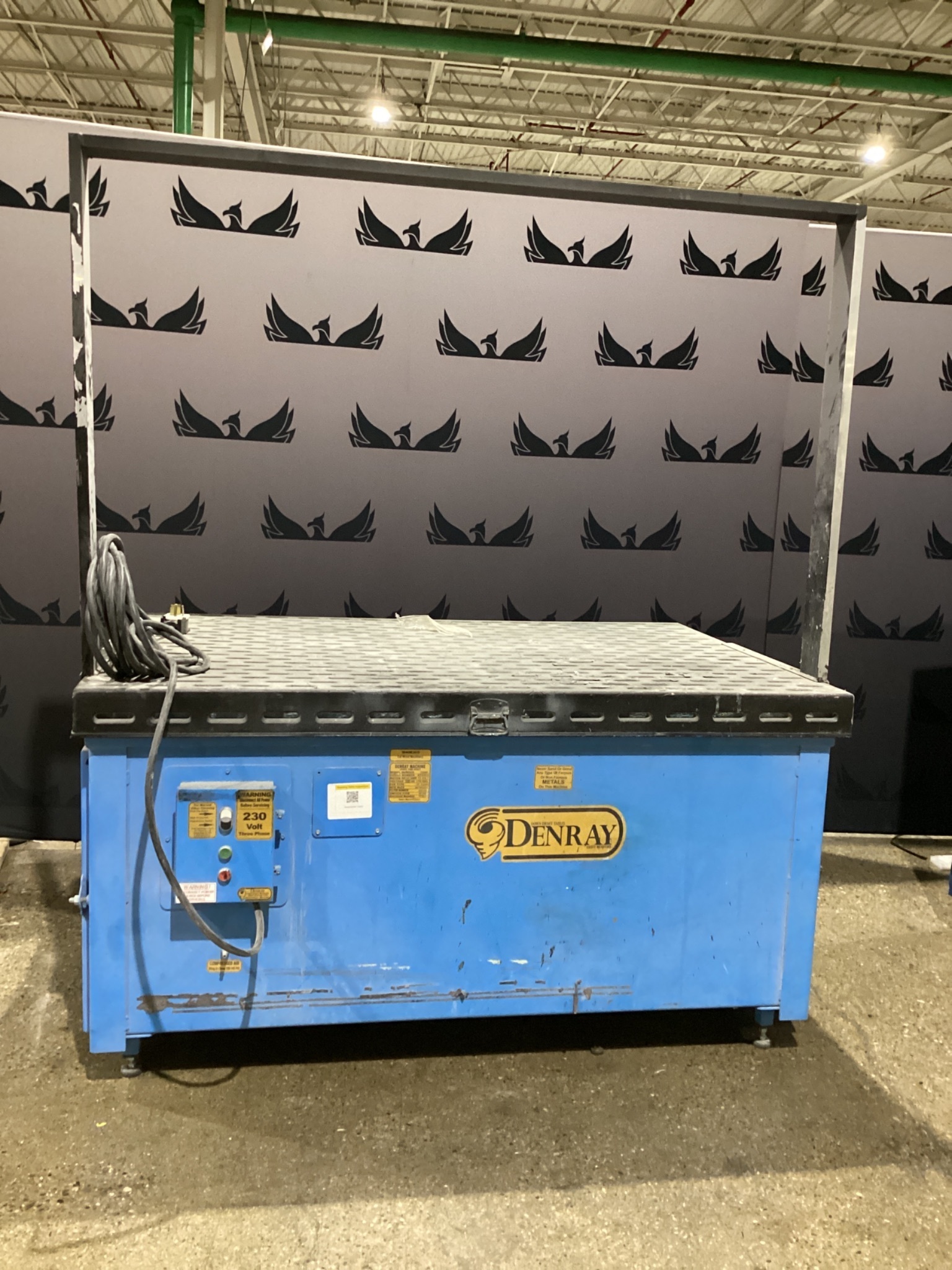 Denray Machine 7200B Downdraft Dust Collector 5HP 3PH USED 0