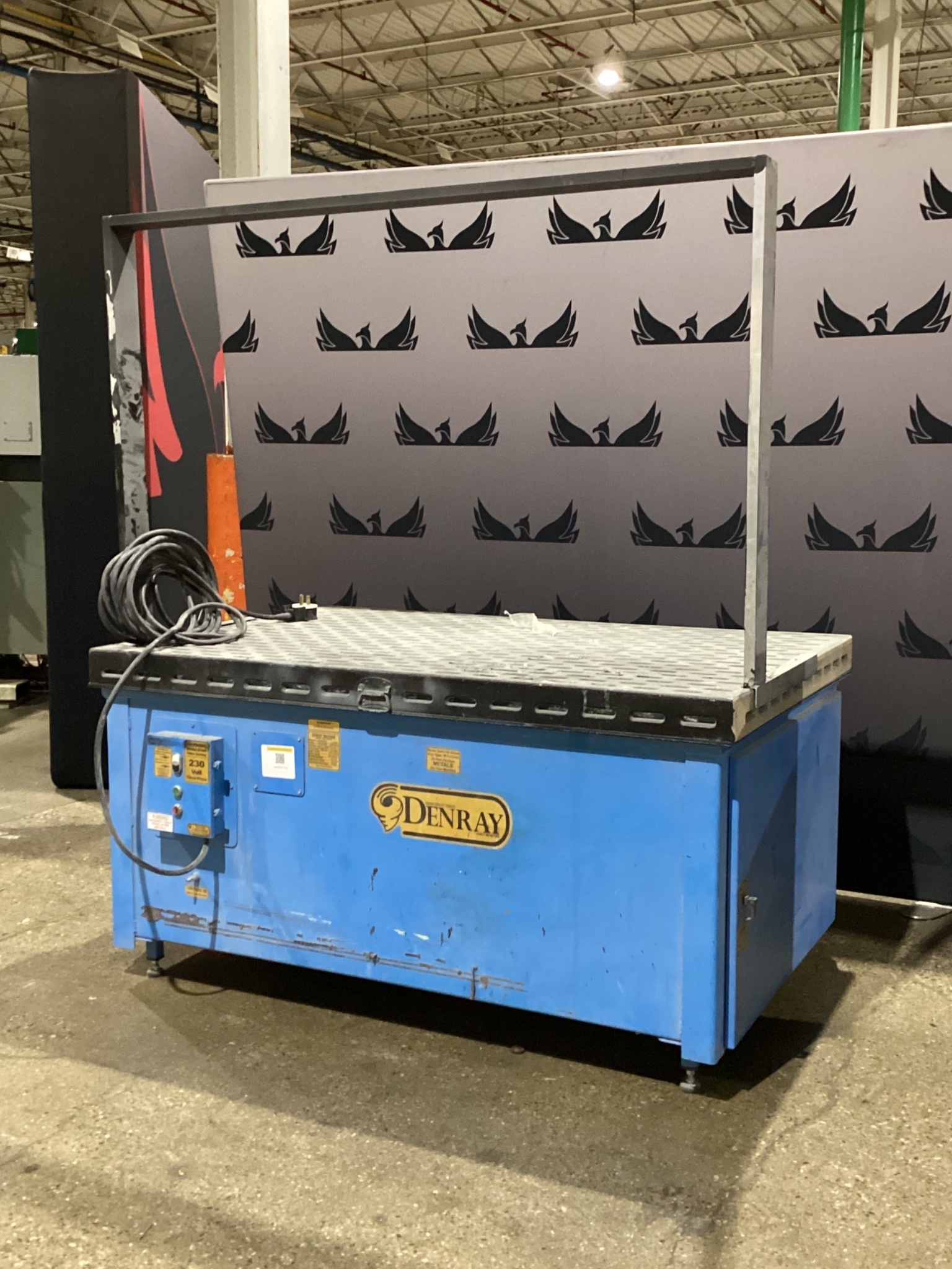 Denray Machine 7200B Downdraft Dust Collector 5HP 3PH USED 1