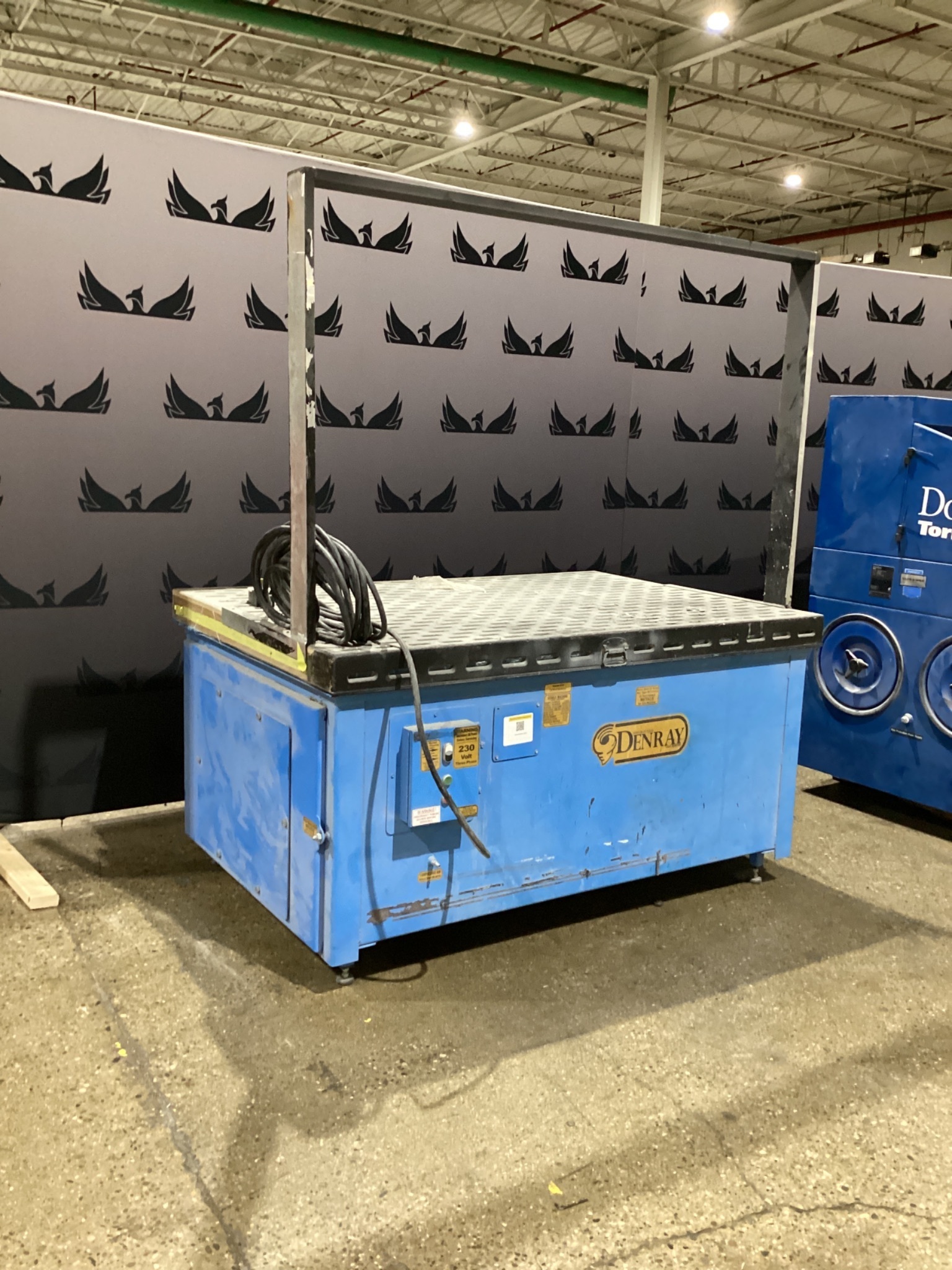 Denray Machine 7200B Downdraft Dust Collector 5HP 3PH USED 2