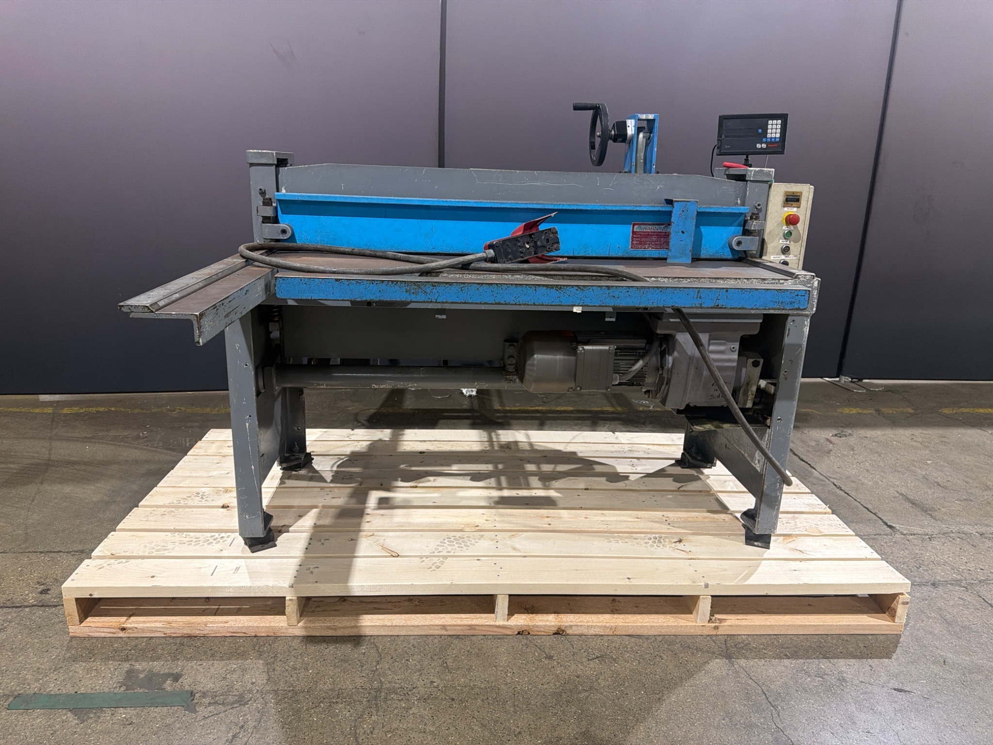 Schechtl MSB150 BV Powered Sheet Metal Shear 1500mm USED 0