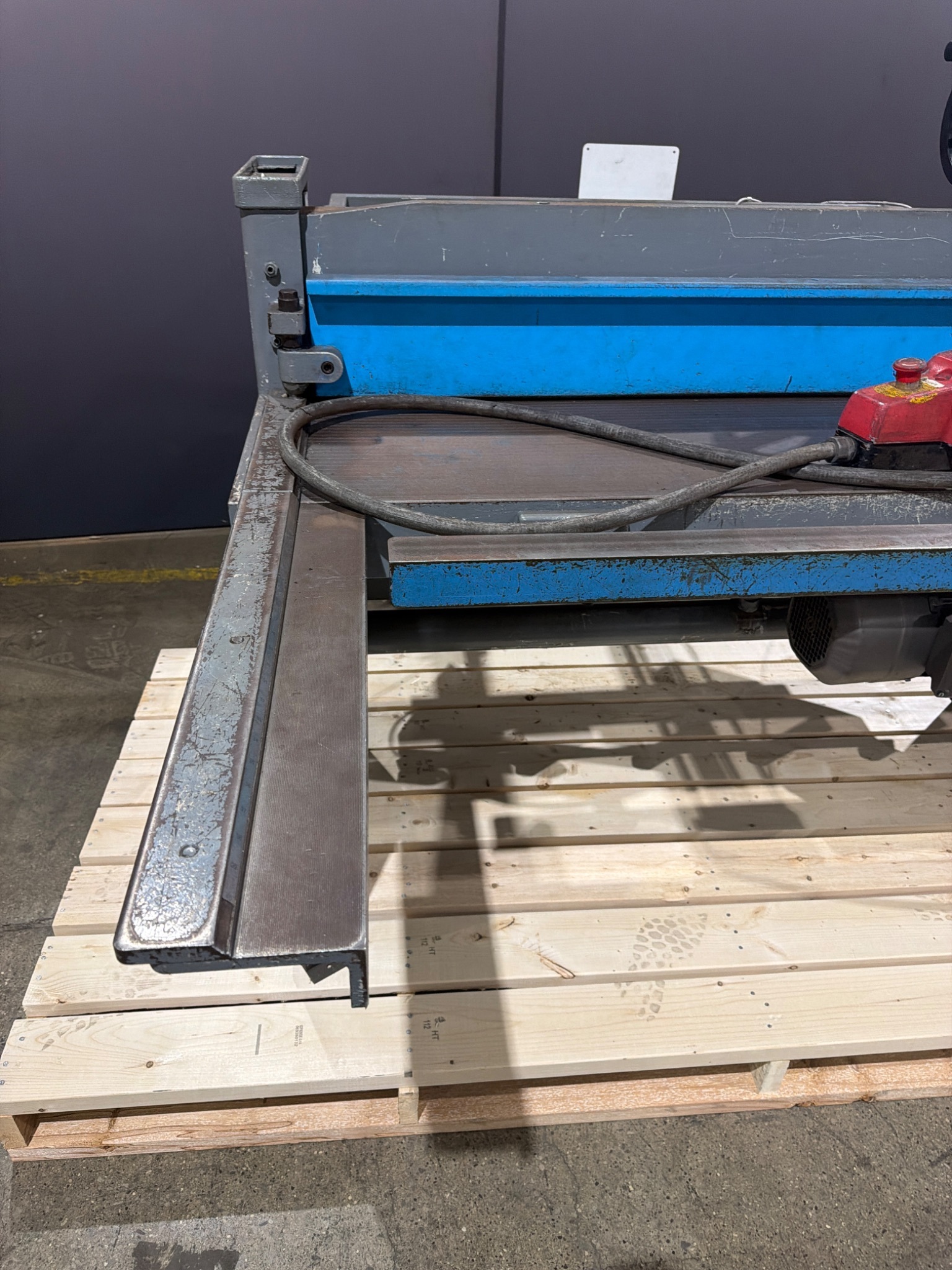 Schechtl MSB150 BV Powered Sheet Metal Shear 1500mm USED 5
