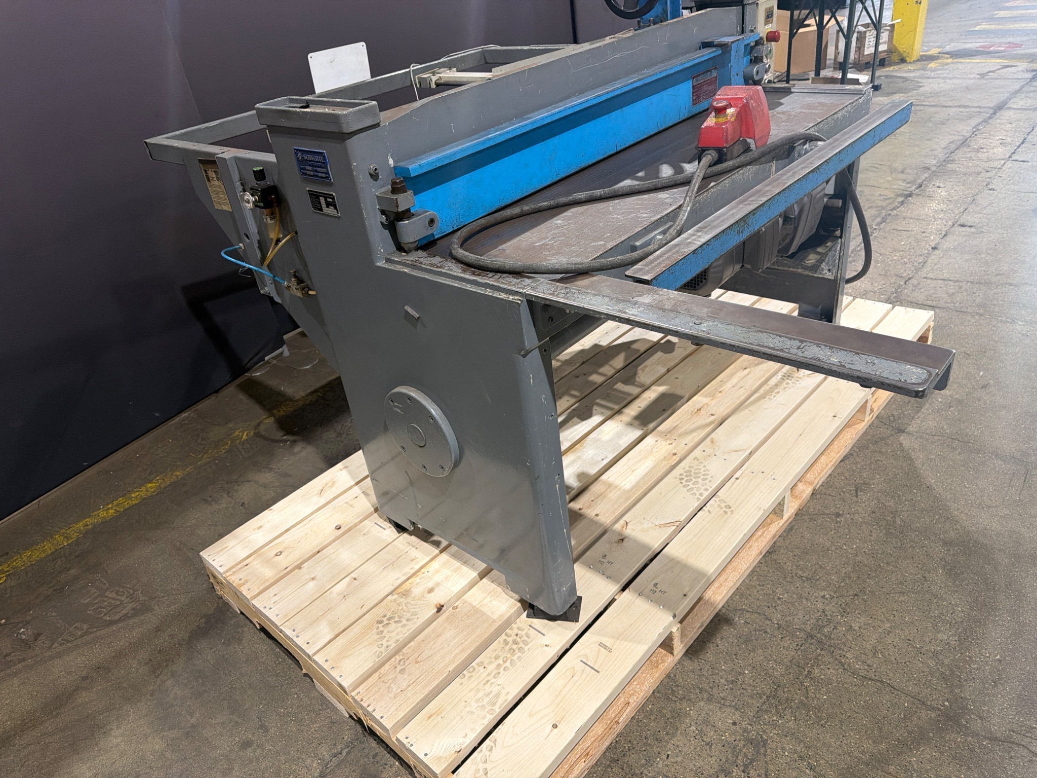Schechtl MSB150 BV Powered Sheet Metal Shear 1500mm USED 6