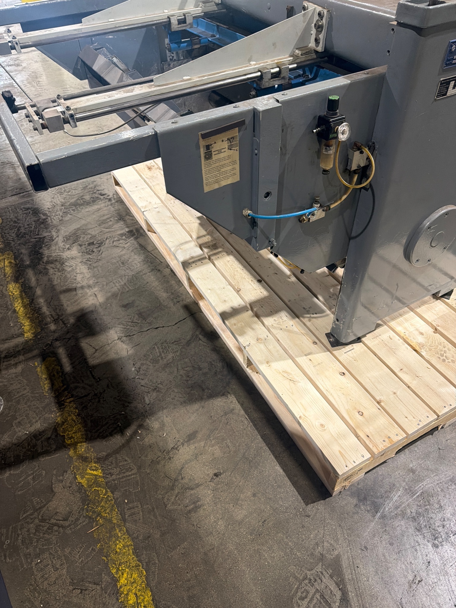 Schechtl MSB150 BV Powered Sheet Metal Shear 1500mm USED 8
