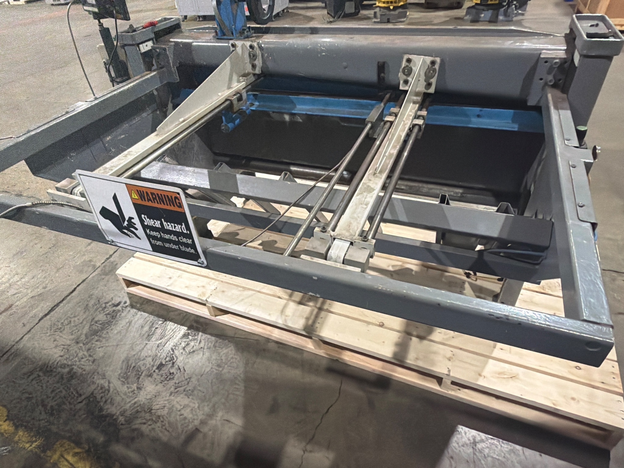 Schechtl MSB150 BV Powered Sheet Metal Shear 1500mm USED 9