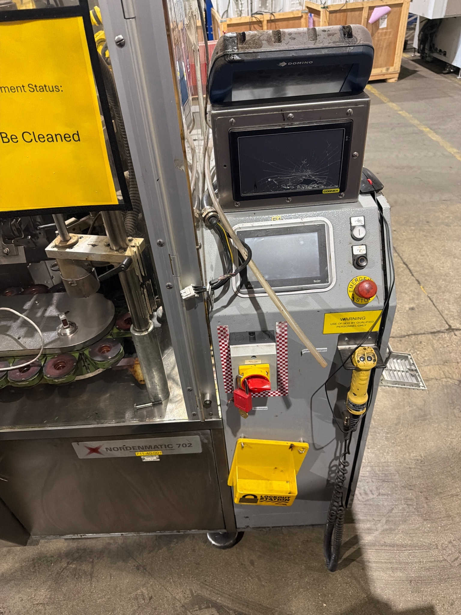 Norden Machinery Nordenmatic 702 Tube Filling & Sealing Machine USED 6