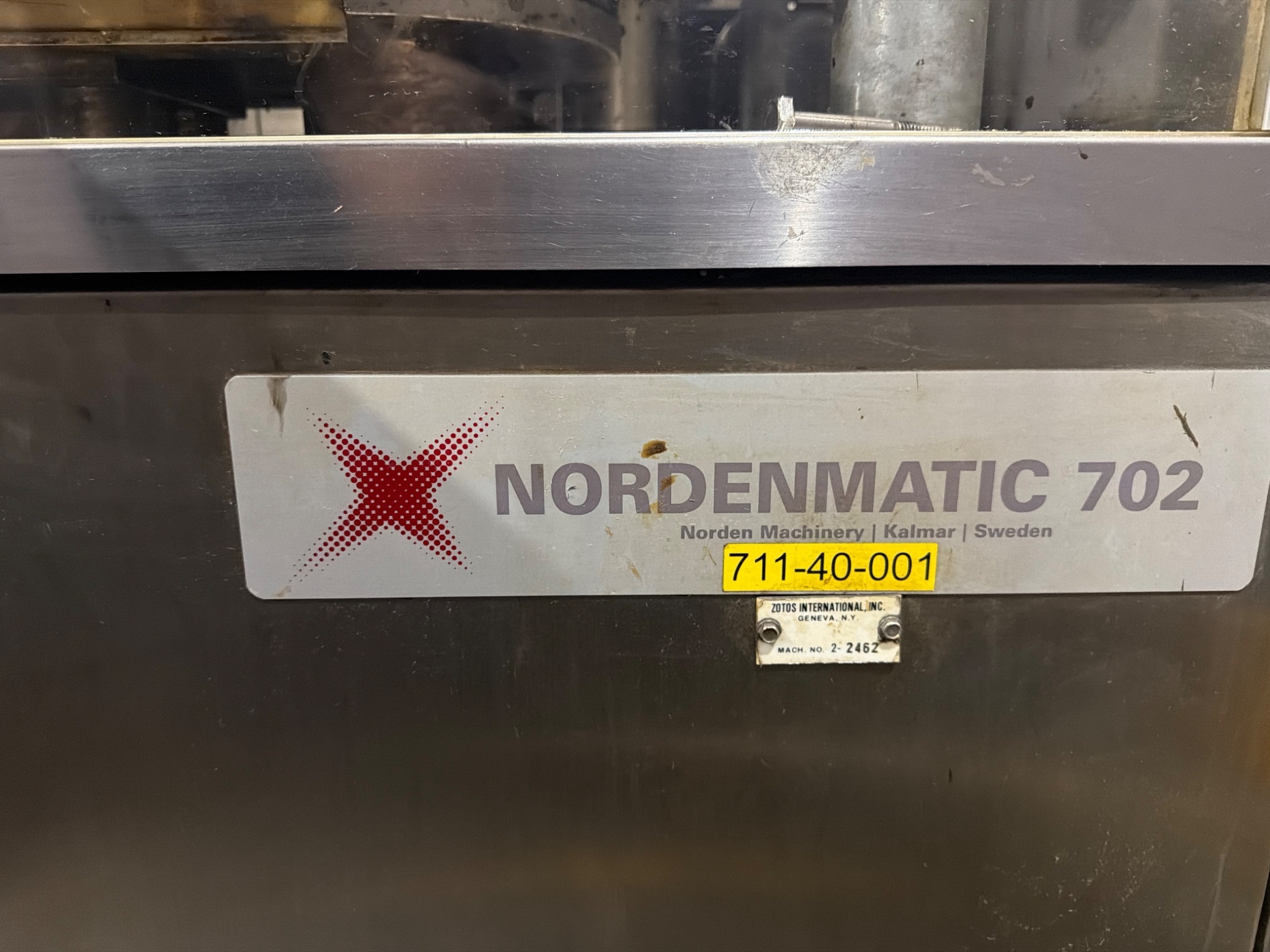 Norden Machinery Nordenmatic 702 Tube Filling & Sealing Machine USED 8