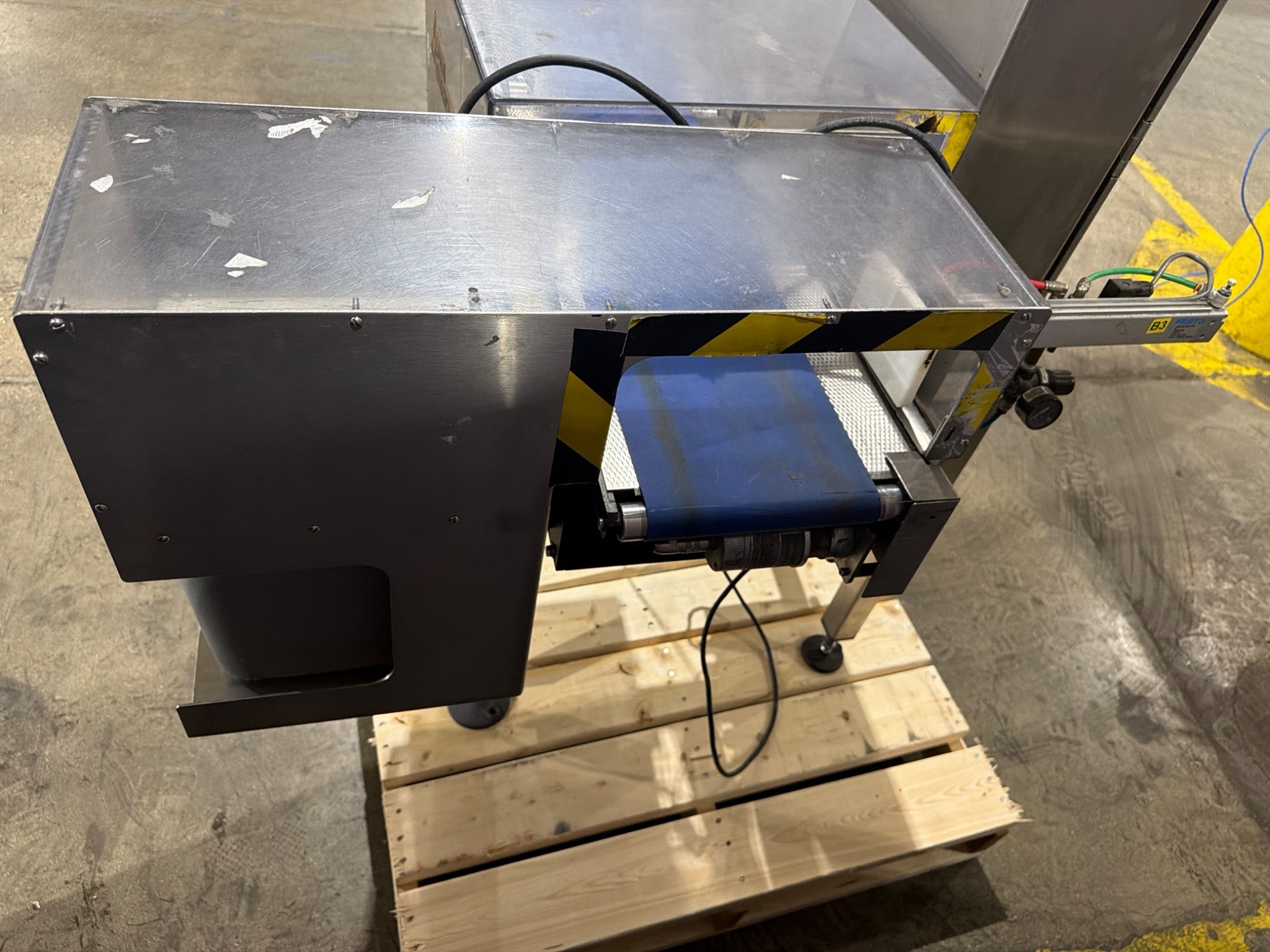 Alpha Checkweighers PW-12 Conveyor Checkweigher System Stainless Inline USED 4