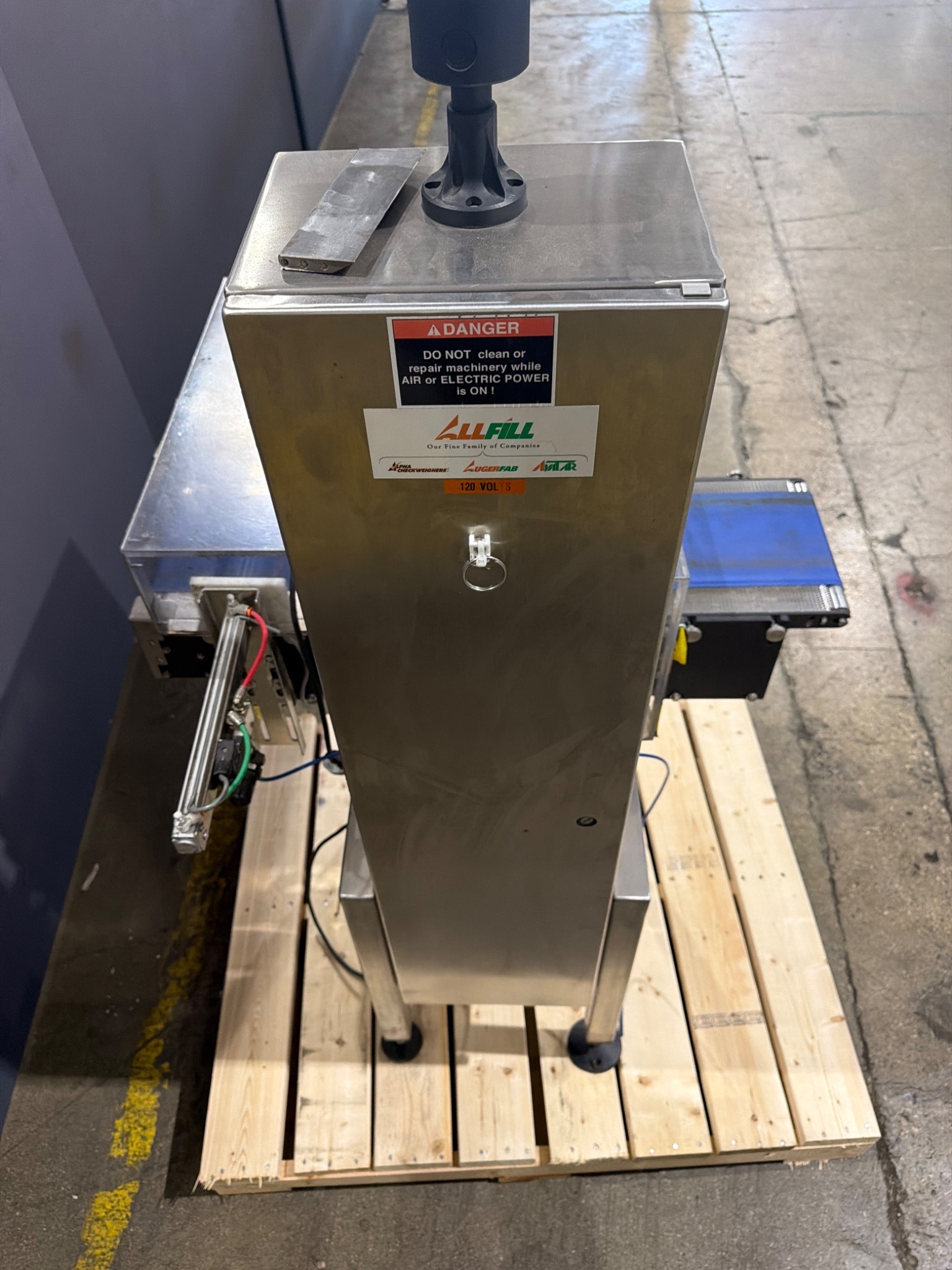 Alpha Checkweighers PW-12 Conveyor Checkweigher System Stainless Inline USED 5