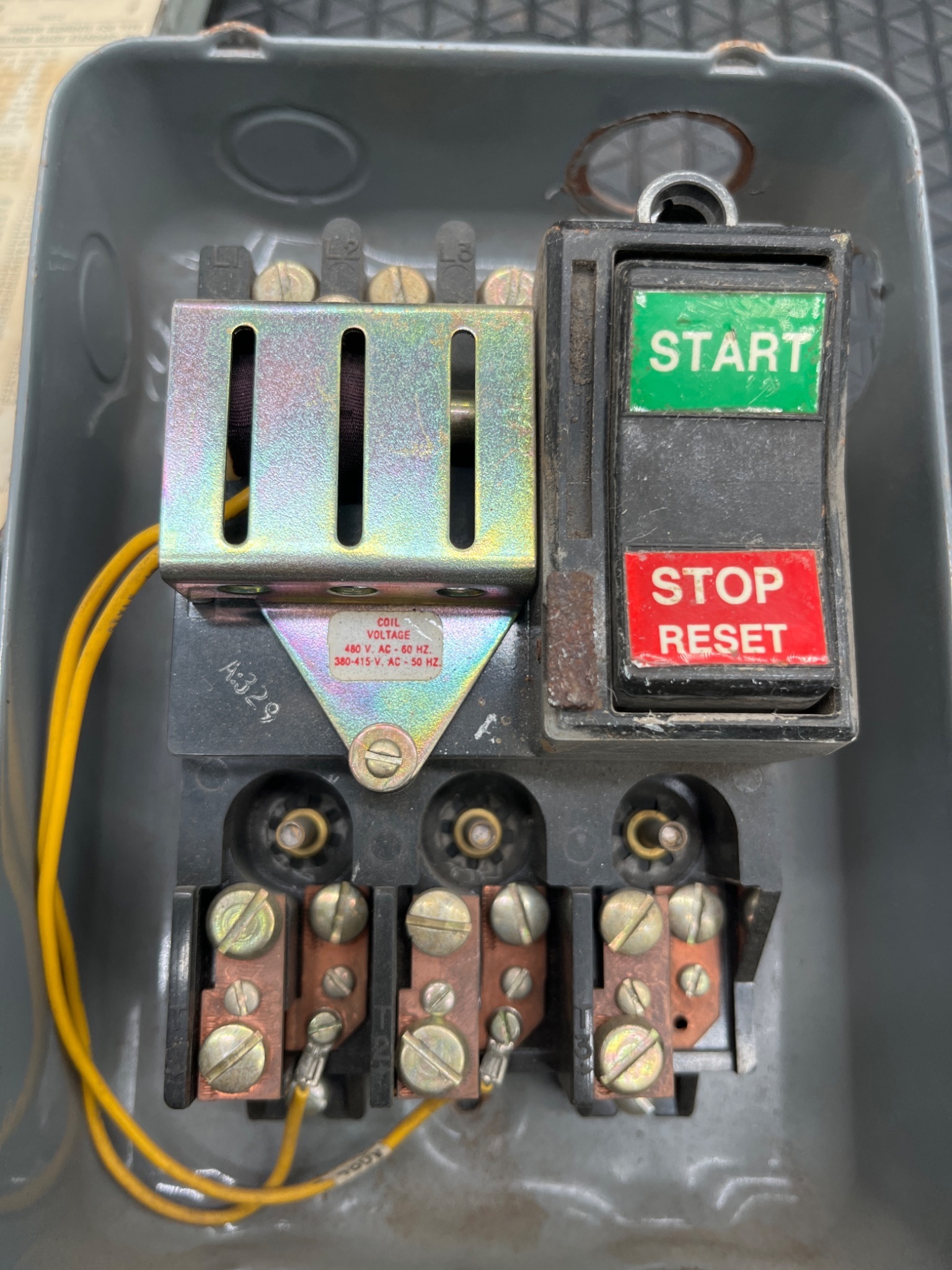 FURNAS 11CB3BH Manual Motor Starter USED 4