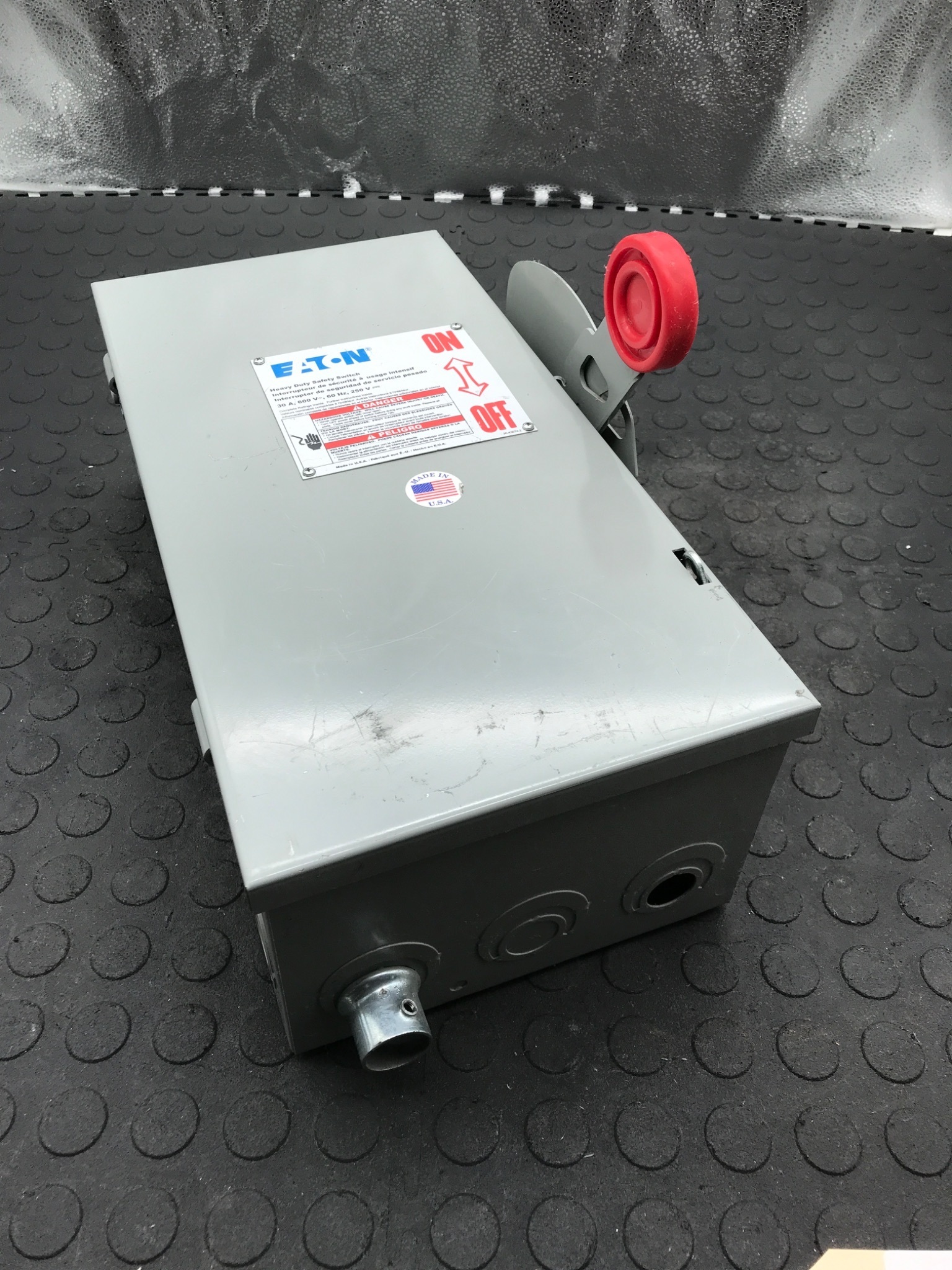 EATON DH361UGK Heavy Duty Safety Switch USED 0