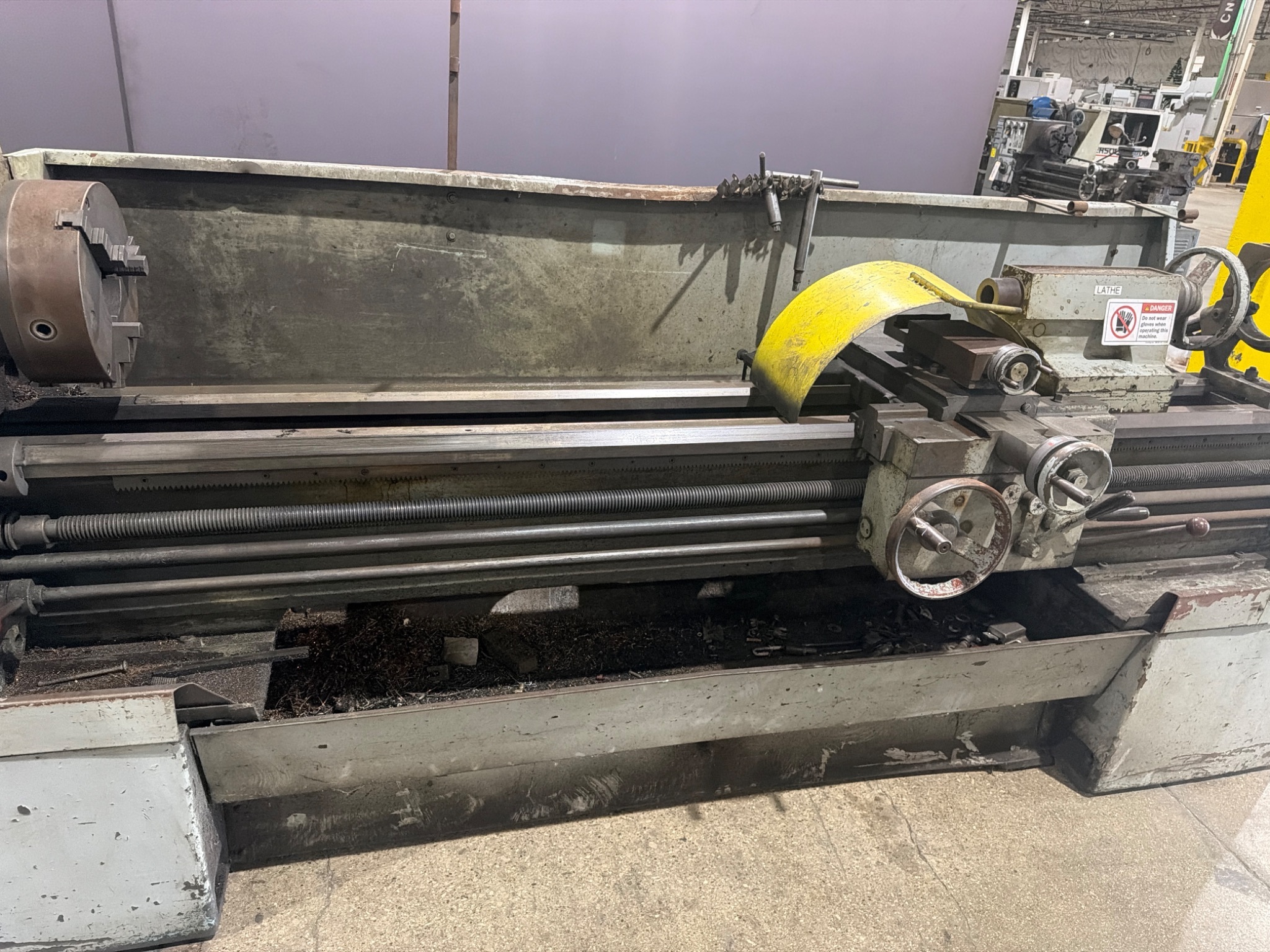 CLAUSING COLCHESTER 17 Engine Lathe USED 3