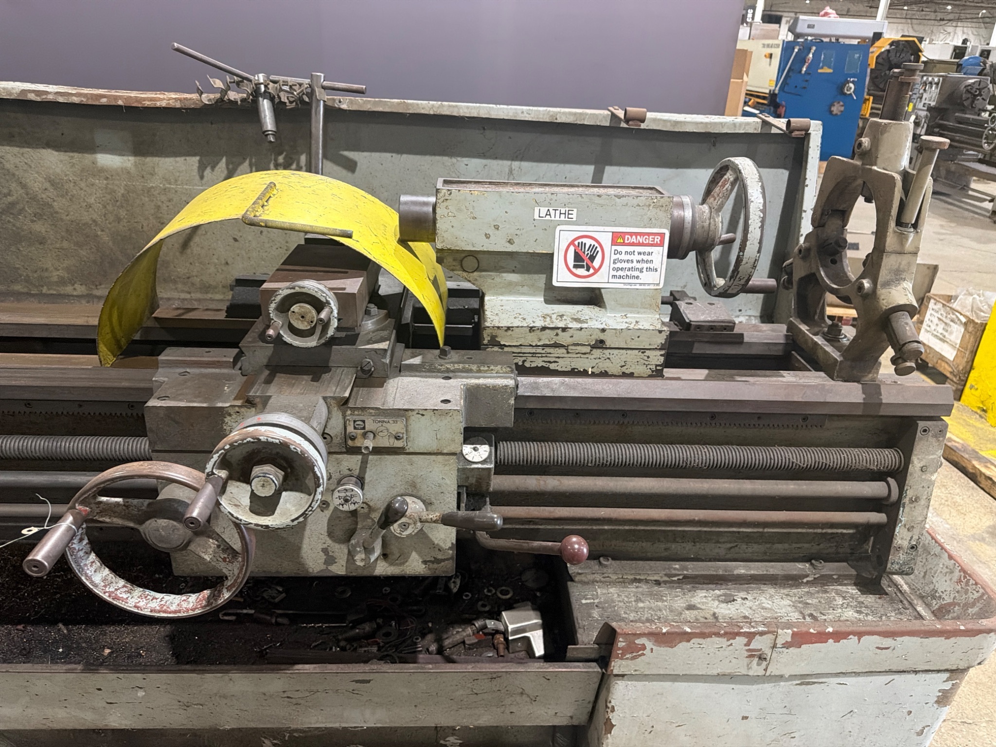 CLAUSING COLCHESTER 17 Engine Lathe USED 4