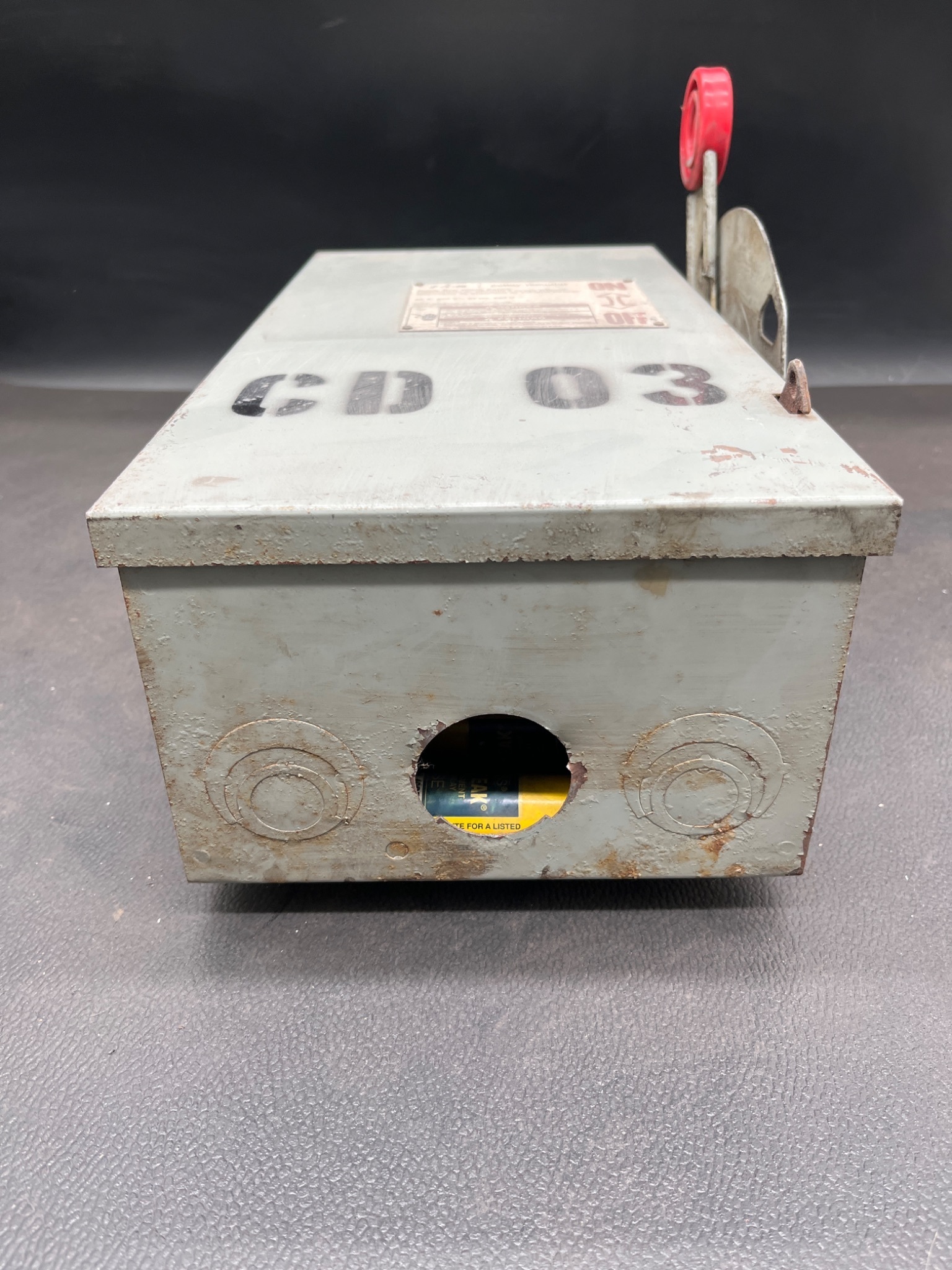 EATON CUTLER‑HAMMER DH362NGK Heavy Duty Safety Switch USED 1