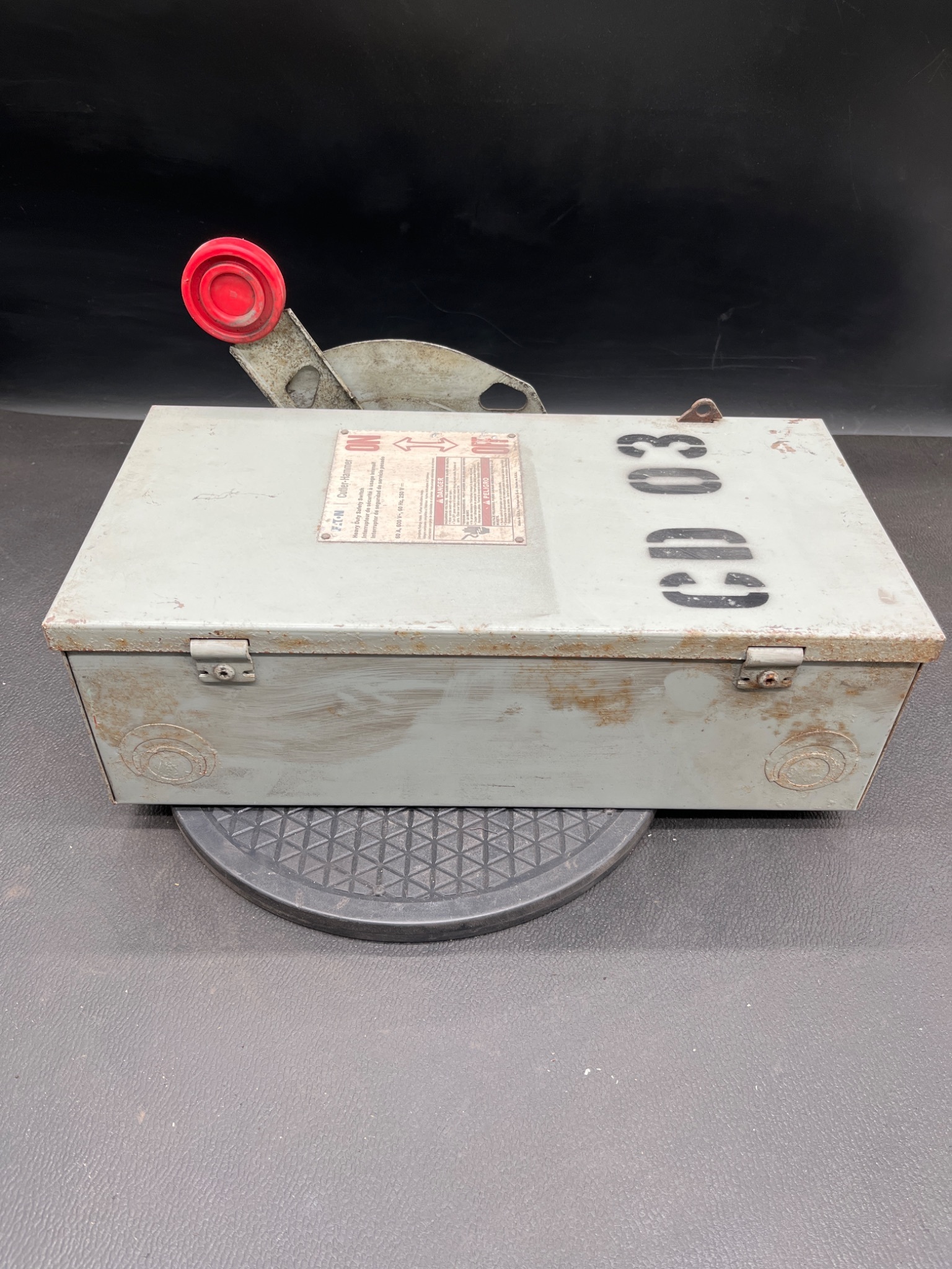 EATON CUTLER‑HAMMER DH362NGK Heavy Duty Safety Switch USED 4