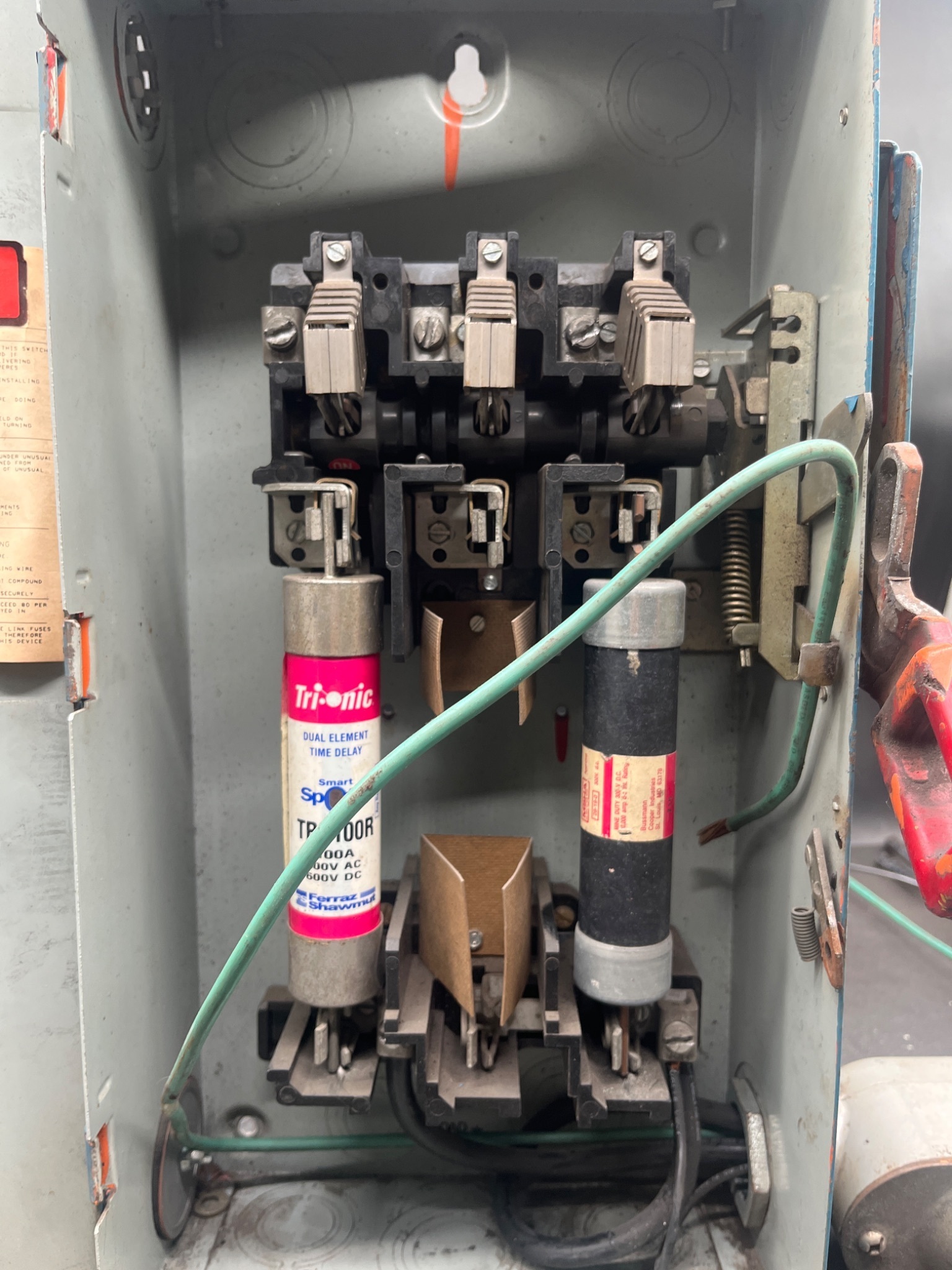 General Electric TH3363 Heavy Duty Safety Switch USED 4