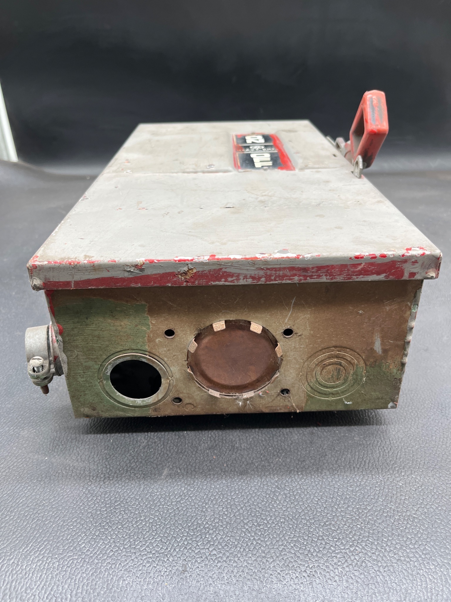 GENERAL ELECTRIC Heavy Duty Safety Switch 60A 600VAC USED 1