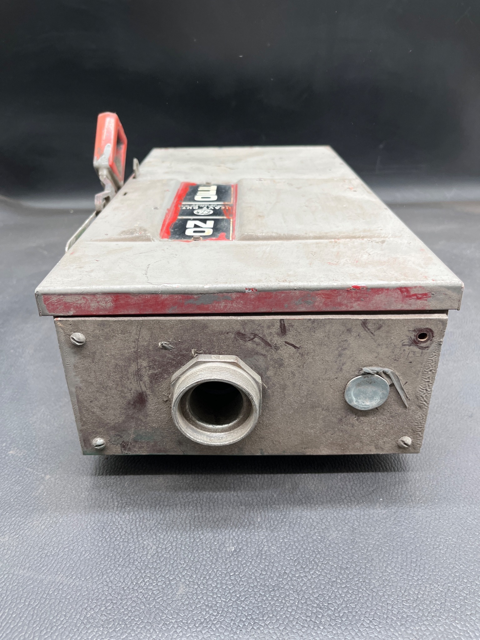 GENERAL ELECTRIC Heavy Duty Safety Switch 60A 600VAC USED 3