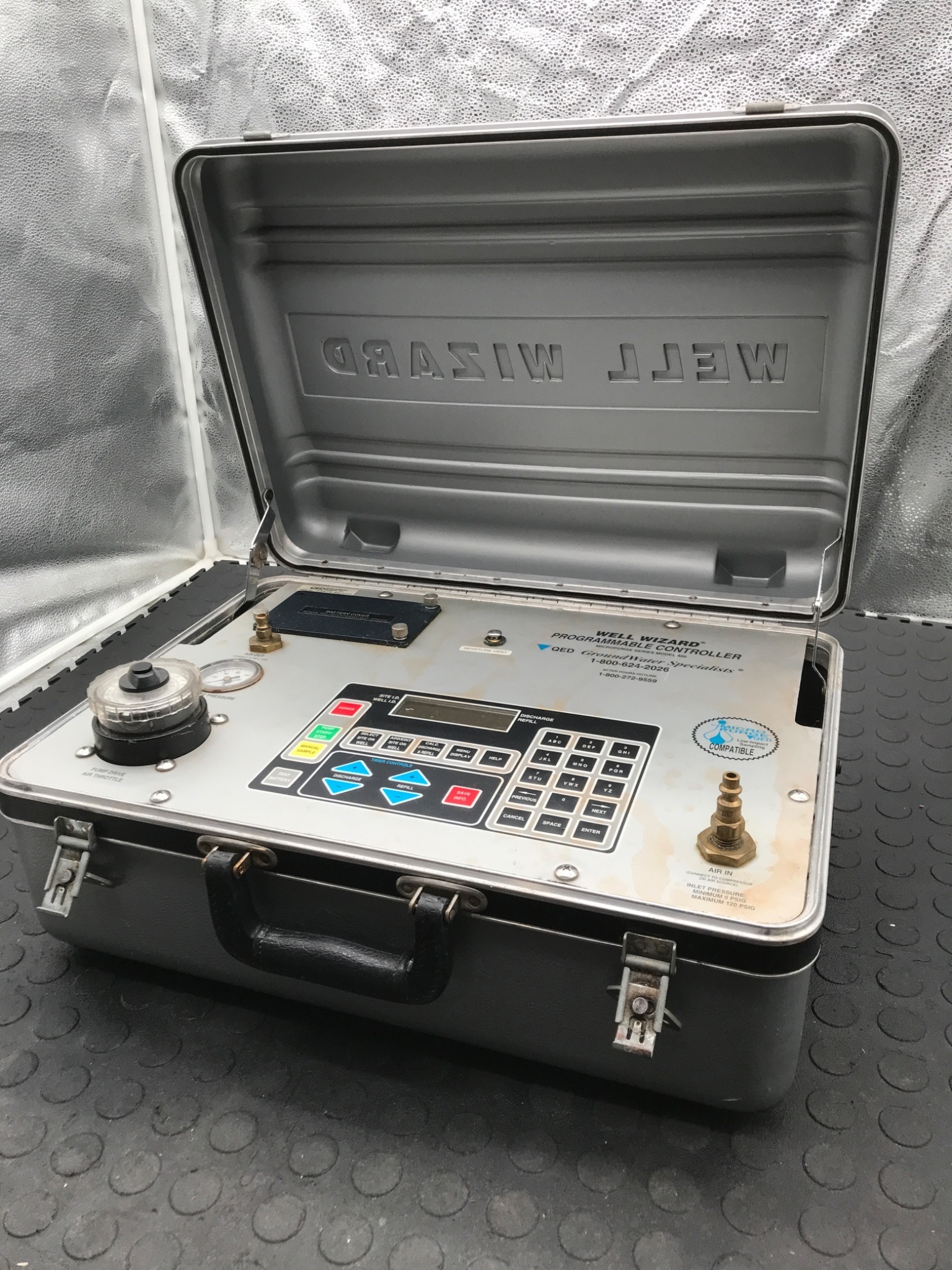 QED Well Wizard Programmable Pump Controller USED 4