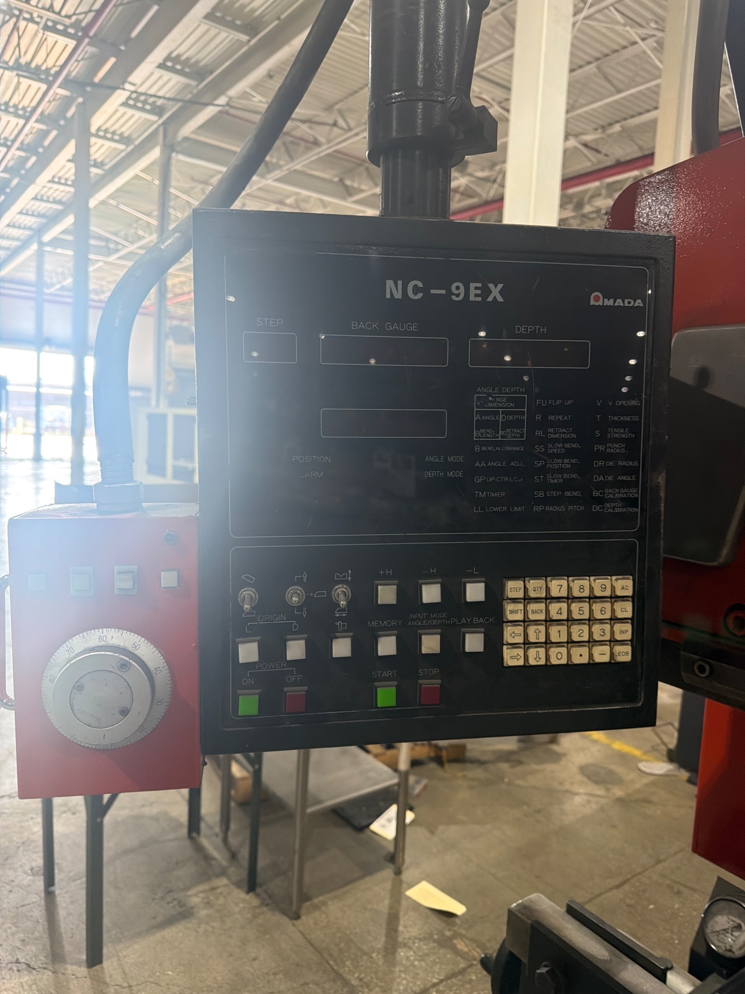 AMADA RG‑50 Press Brake with NC‑9EX Controller USED 1