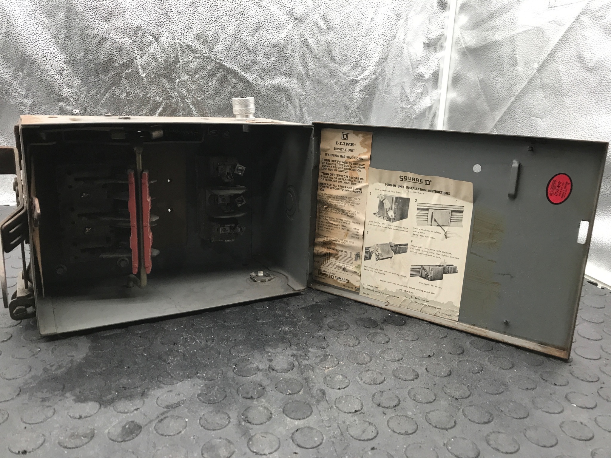 SQUARE D PQ‑3603 I‑LINE Busway Switch USED 4