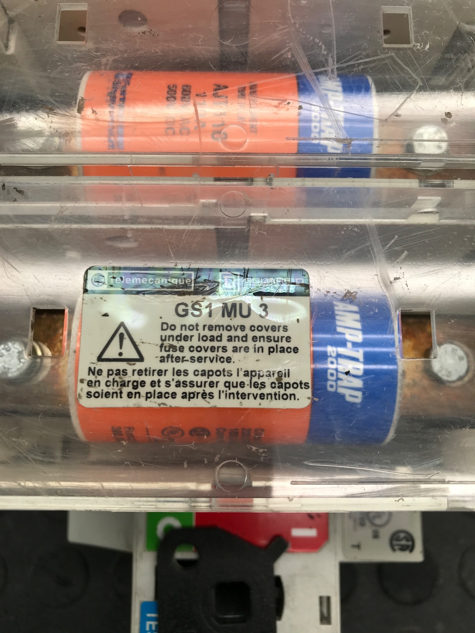 TELEMECANIQUE GS1 MU 3 Fused Switch‑Disconnector USED 5