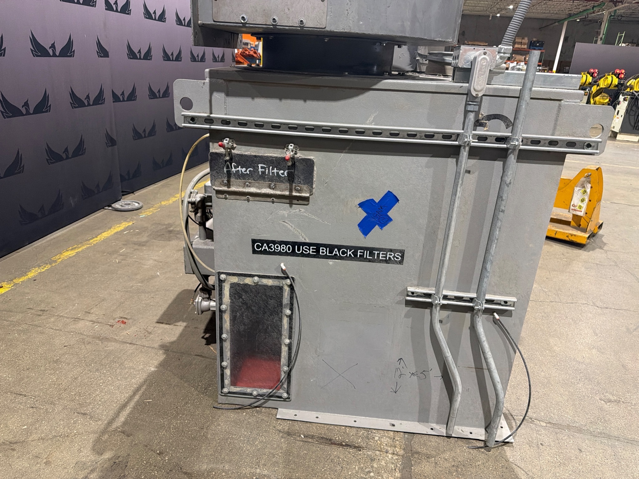UNITED AIR SPECIALISTS FJL8‑2455 Dust‑Hog Dust Collector USED 6