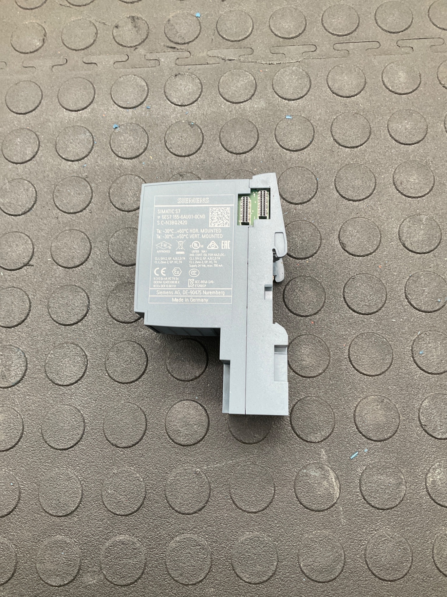 SIEMENS 6ES7155-6AU01-0CN0 SIMATIC ET 200SP Interface Module USED 3