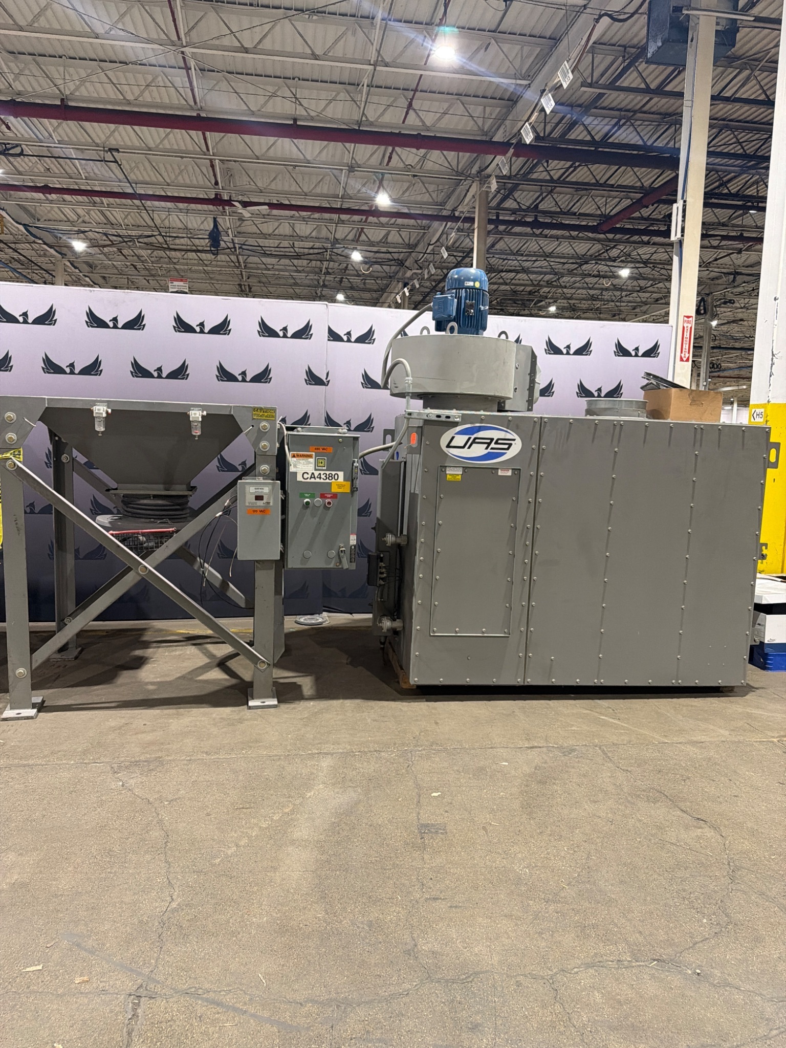 UNITED AIR SPECIALISTS SFC‑8‑2 Dust‑Hog Dust Collector USED 0