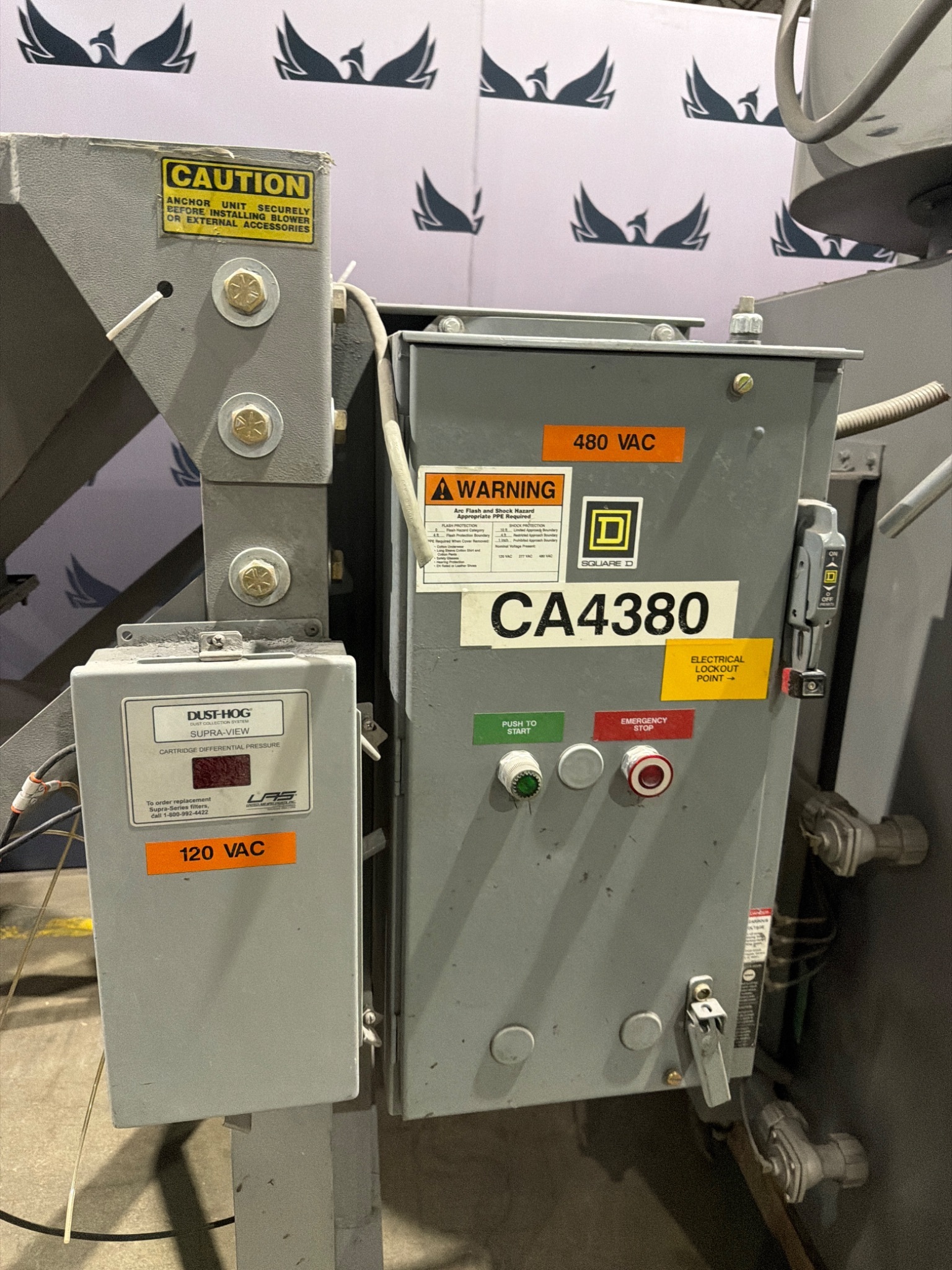 UNITED AIR SPECIALISTS SFC‑8‑2 Dust‑Hog Dust Collector USED 2