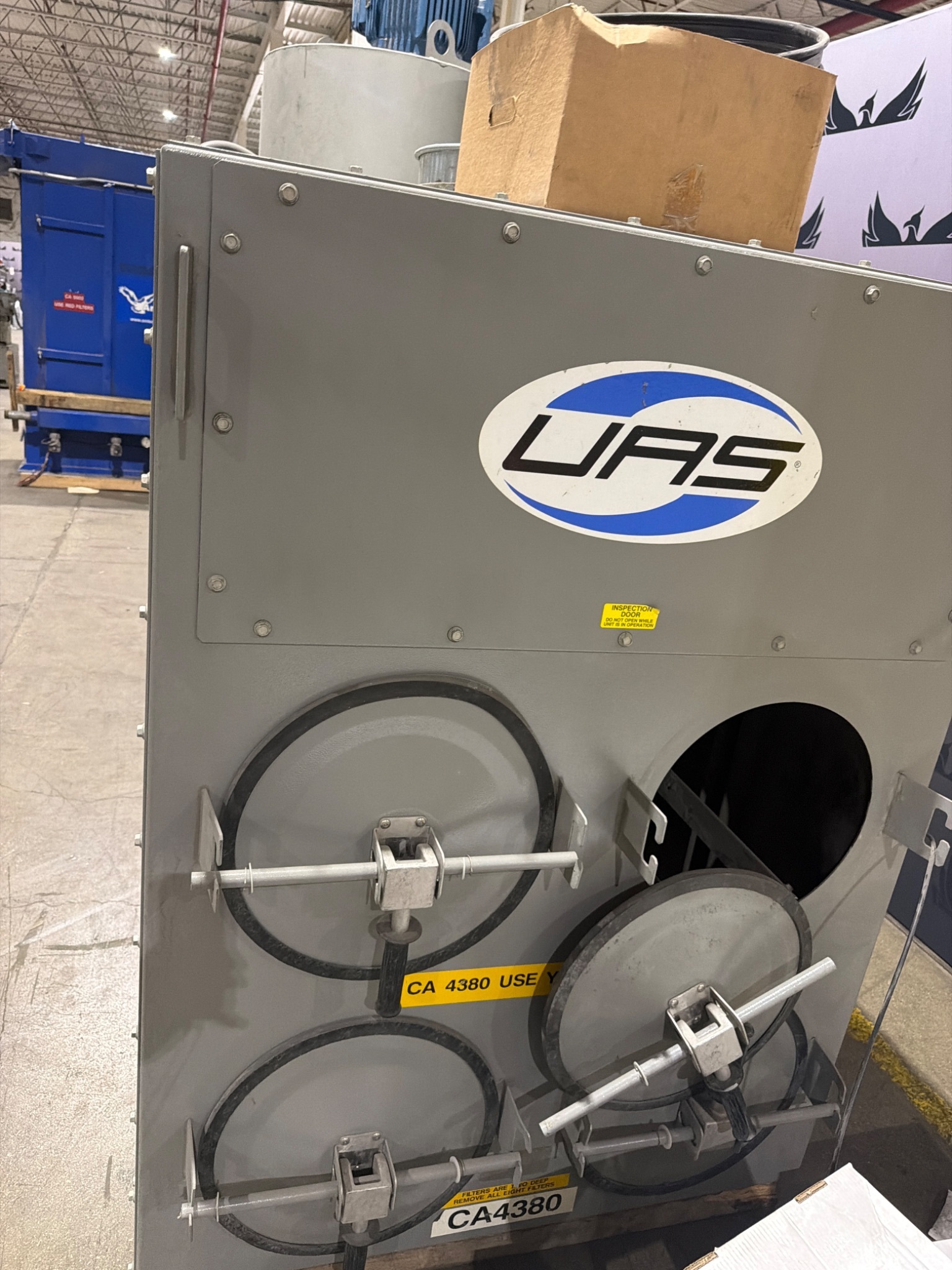 UNITED AIR SPECIALISTS SFC‑8‑2 Dust‑Hog Dust Collector USED 6