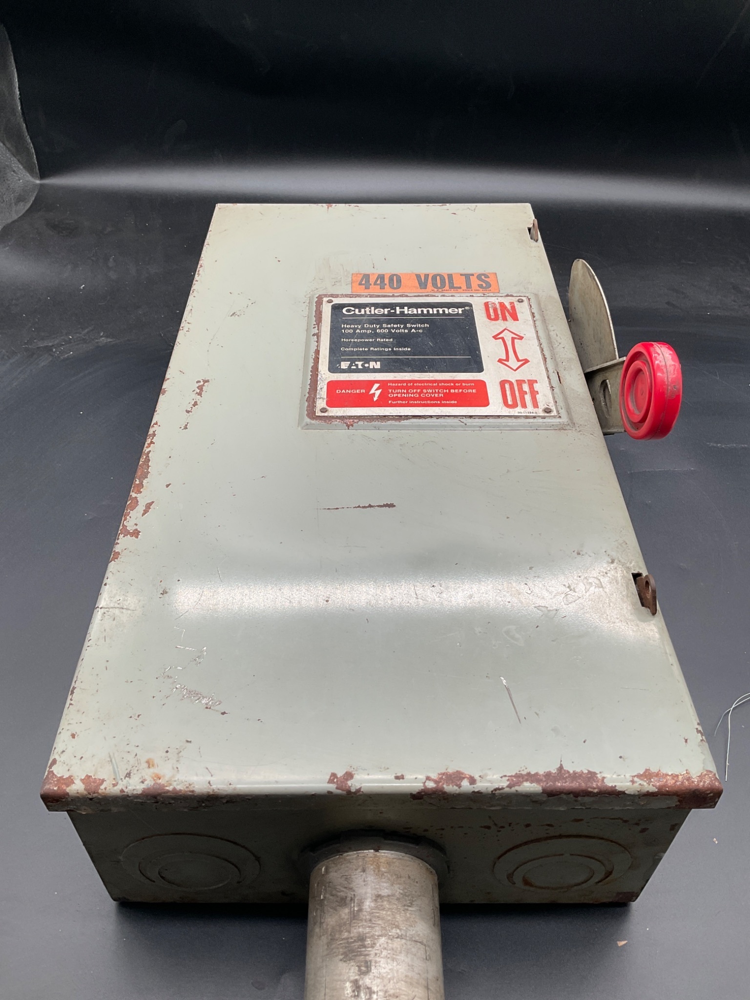 CUTLER‑HAMMER DH363FGK Heavy Duty Fusible Safety Switch USED 0