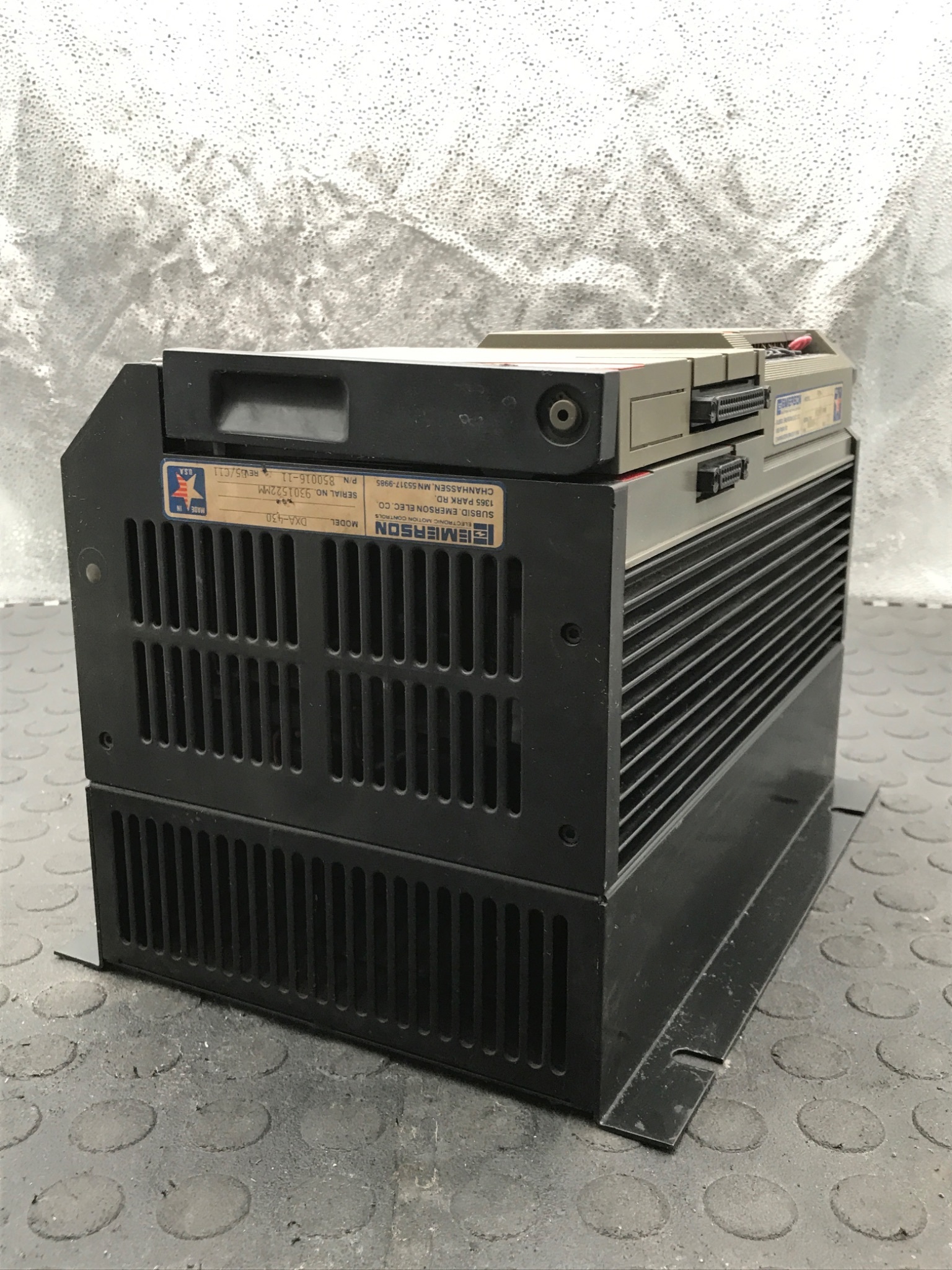EMERSON DXA‑430 PCM‑1 Brushless Servo Drive USED 5
