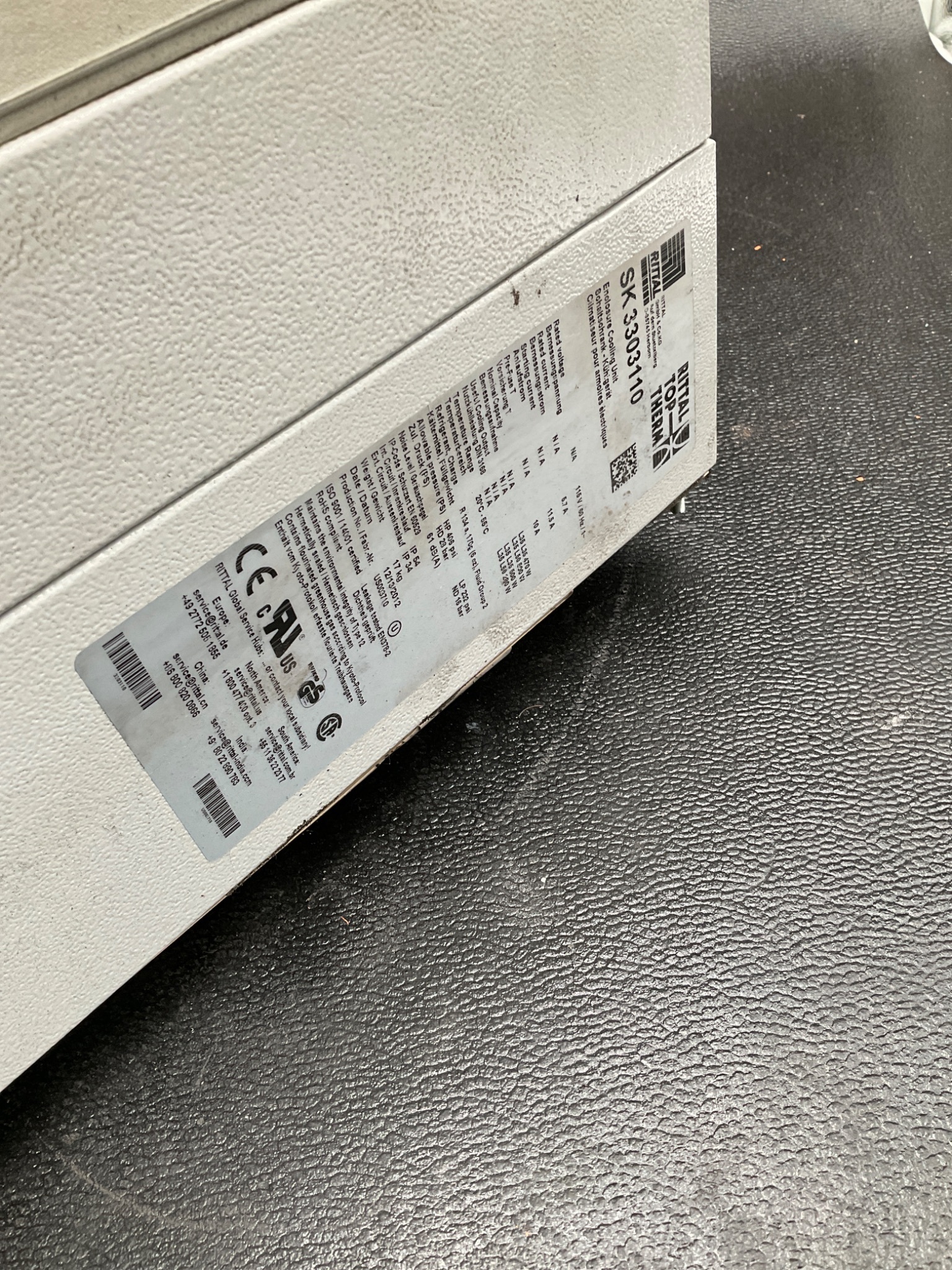 Rittal SK 3303.110 Enclosure Cooling Unit USED 4