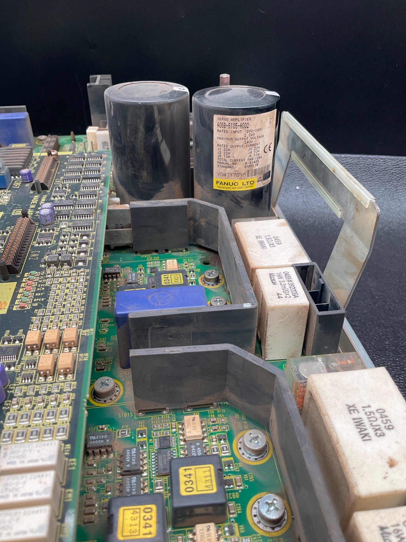 FANUC A06B-6105-H002 6-Axis Servo Amplifier USED 3