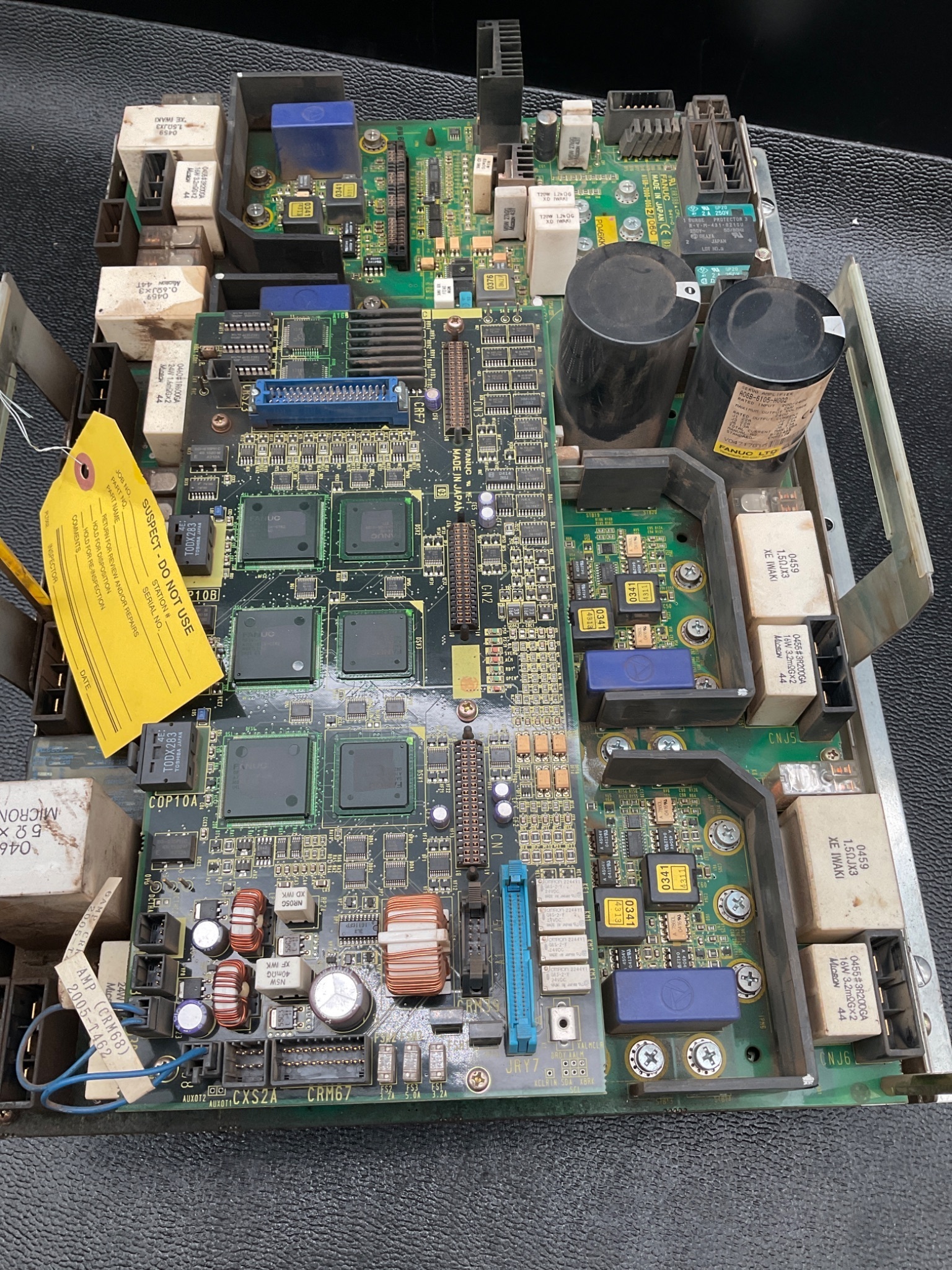 FANUC A06B-6105-H002 6-Axis Servo Amplifier USED 4