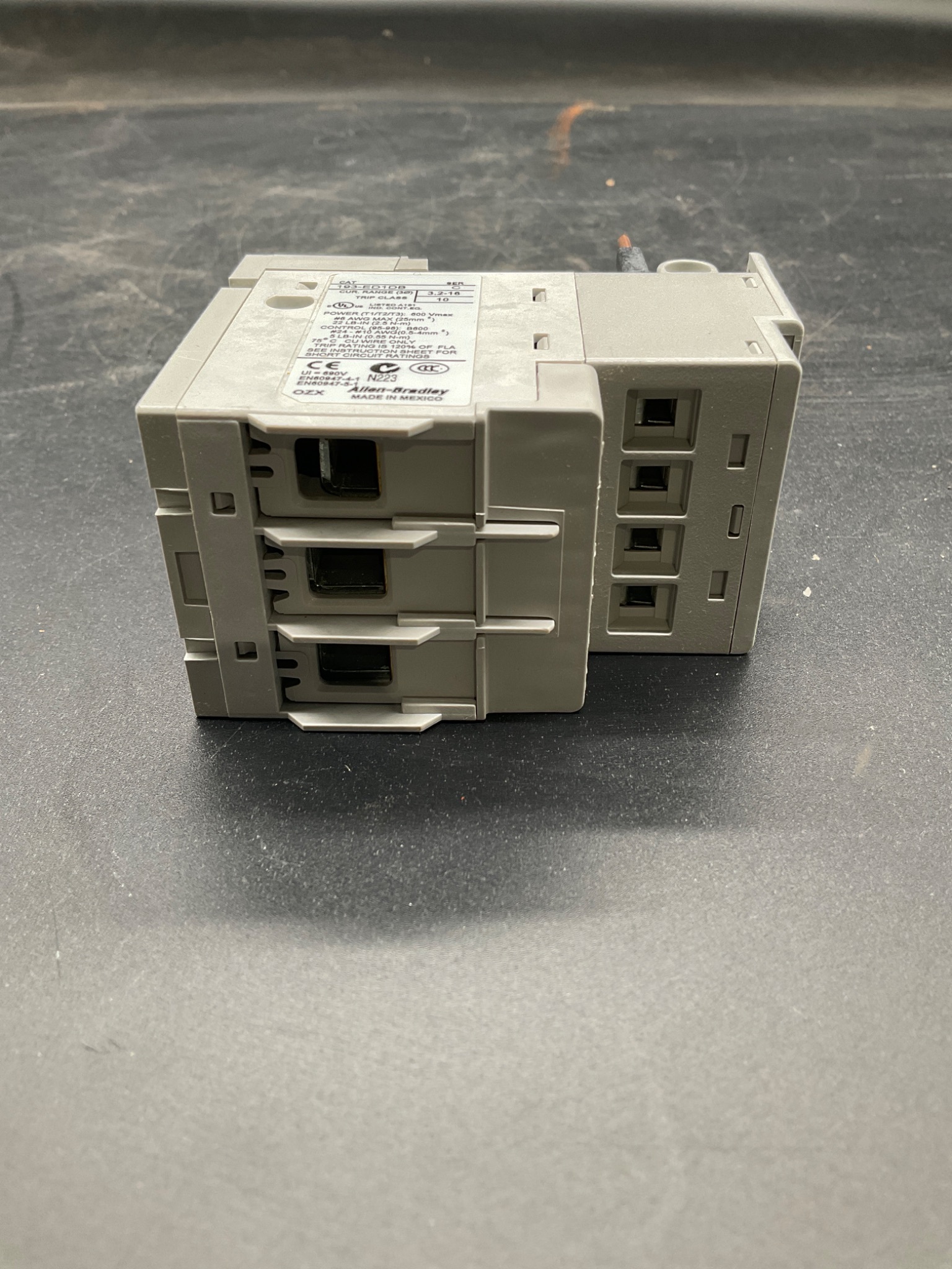 ALLEN‑BRADLEY 193‑ED1DB E1 Plus Thermal Overload Relay NEW 1