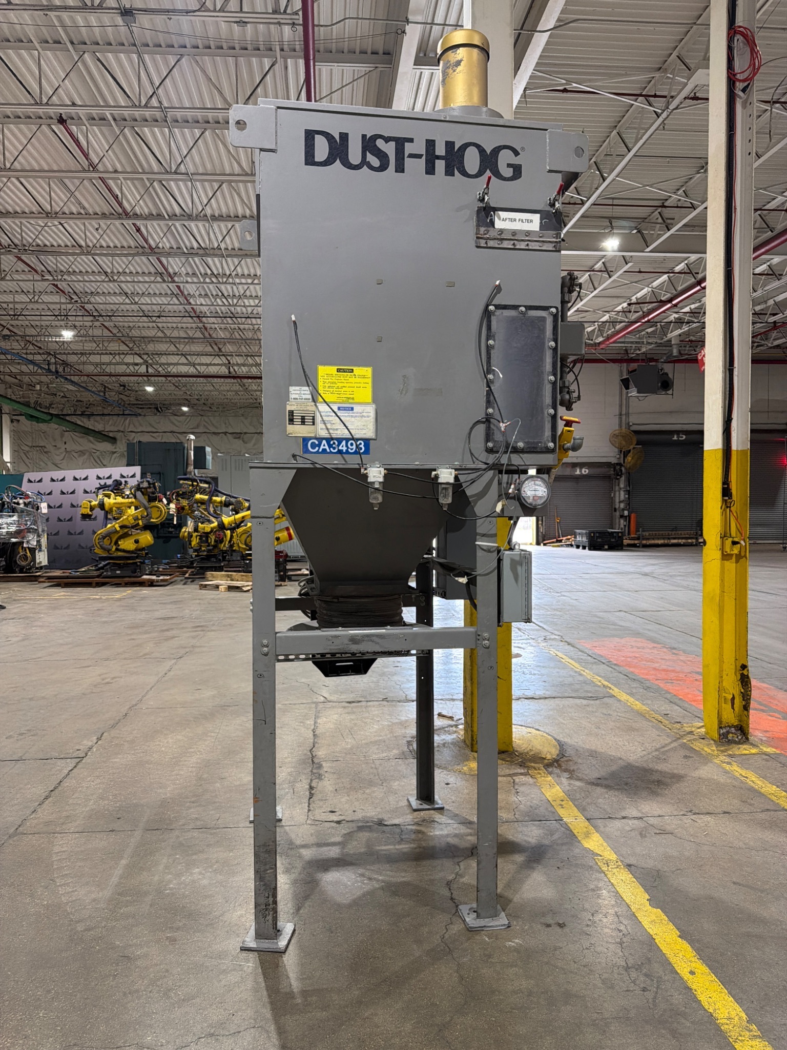 UNITED AIR SPECIALISTS FJL4‑5‑H55 Dust‑Hog Dust Collector USED 0