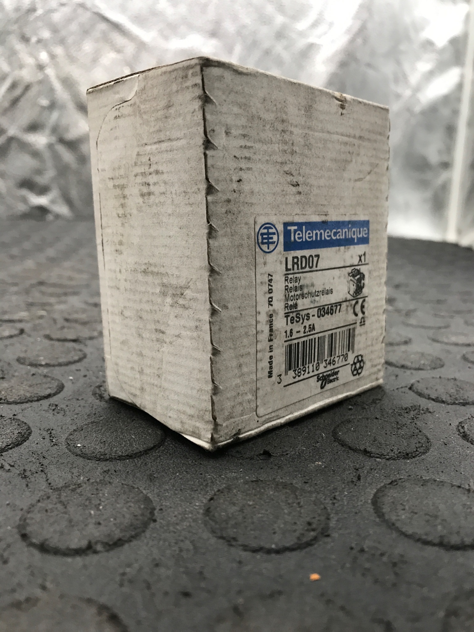 TELEMECANIQUE LRD07 Thermal Overload Relay NEW 2