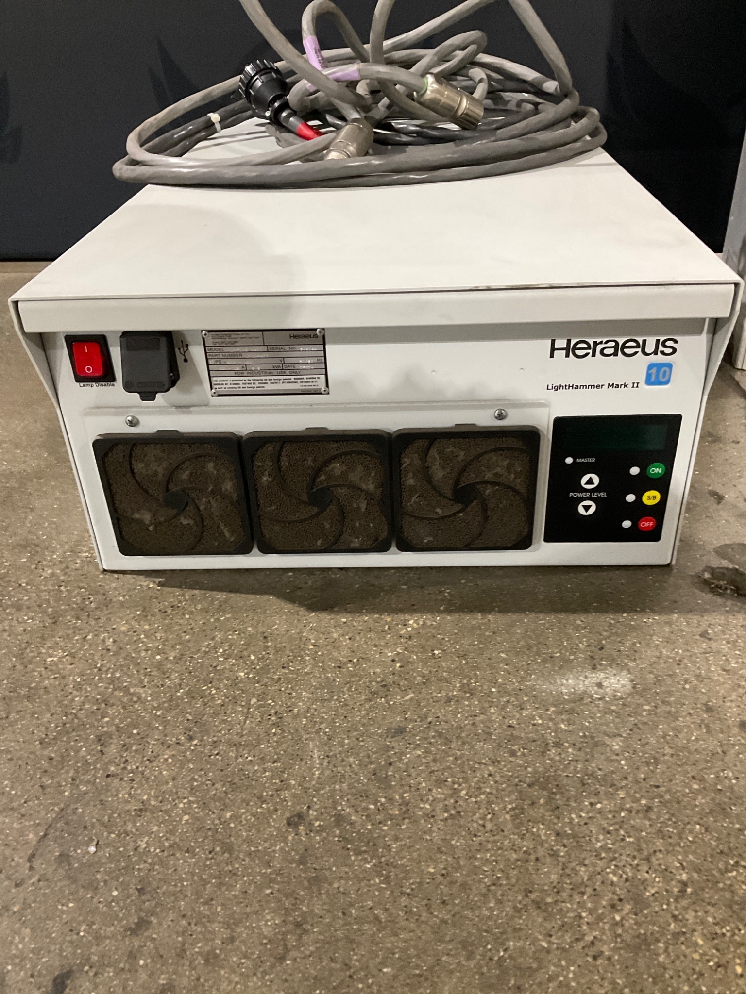 Heraeus LHP10B MARK II UV Curing Power Supply & System – USED 1