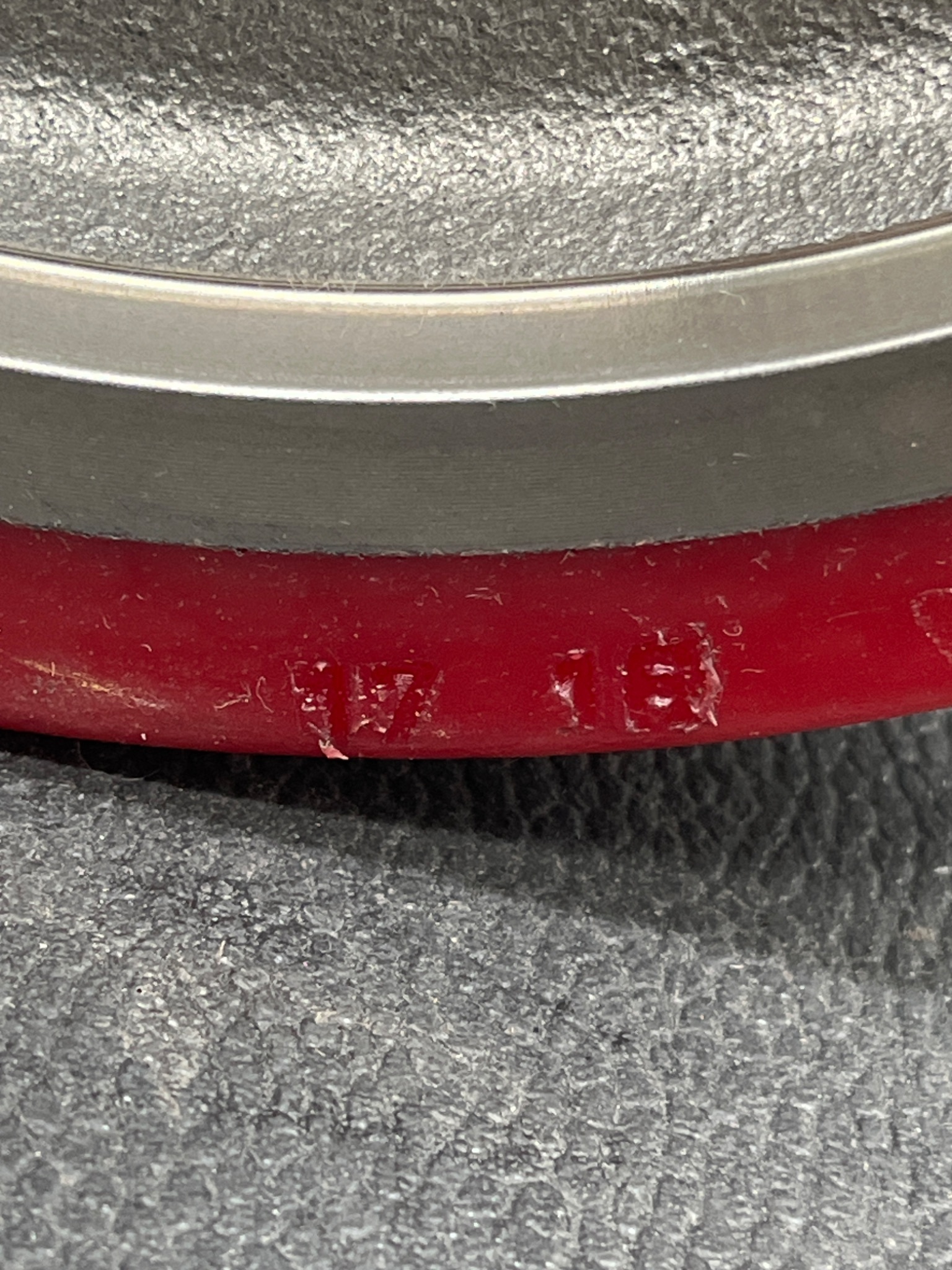 RADER‑VOGEL 5450 0325 00 Polyurethane Wheel 10" Dia w/Cast Iron Hub NEW 3