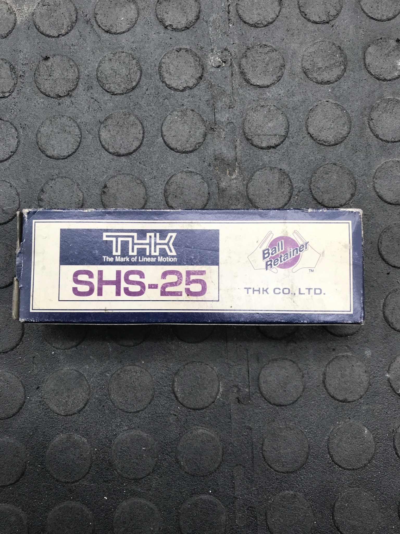 THK SHS‑25 Linear Guide Block with Rail NEW 0